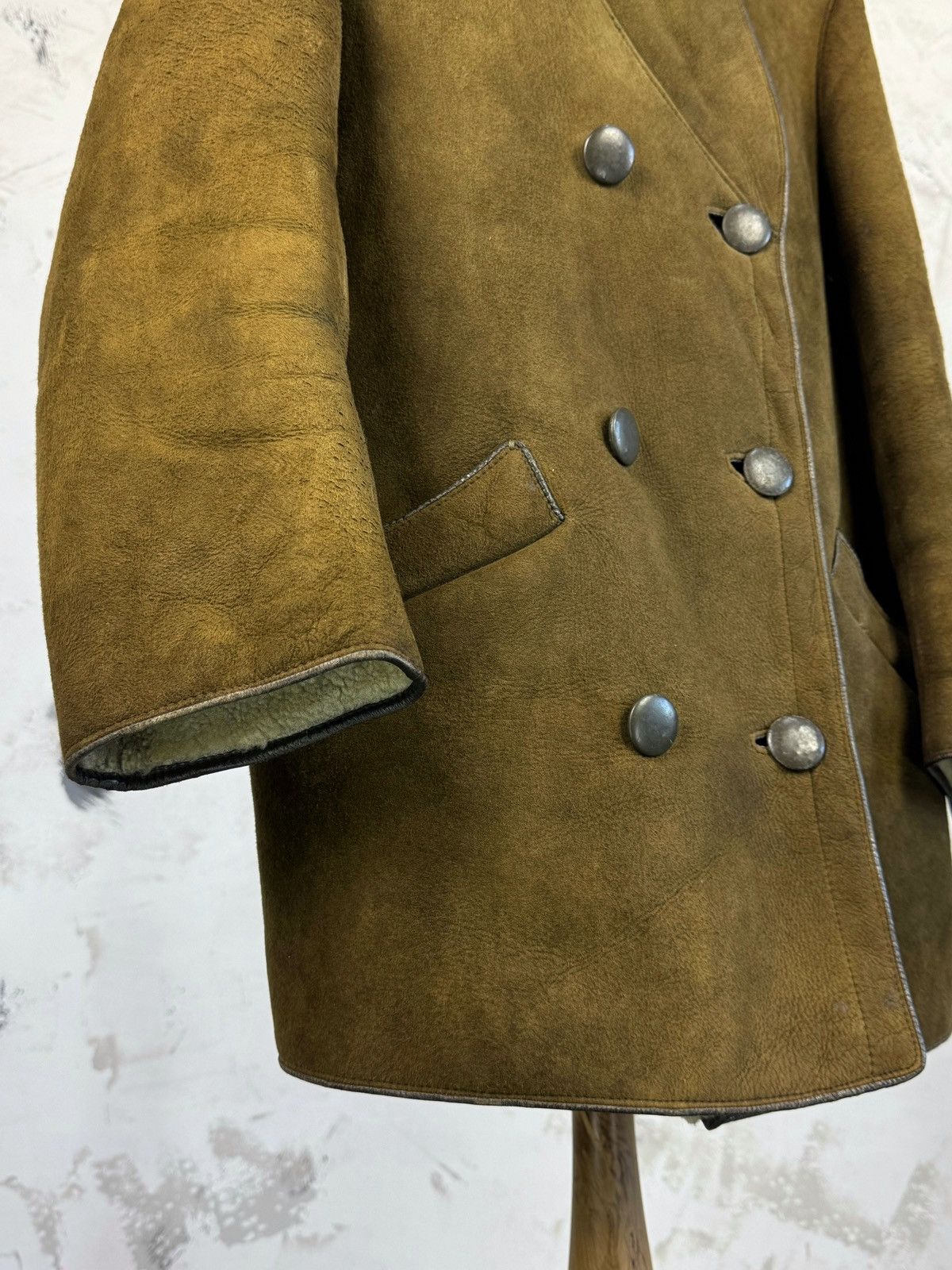 Vintage Vintage Morlands Sheepskin Coat Size XS - S Size XS / US 0-2 / IT 36-38 - 6 Thumbnail