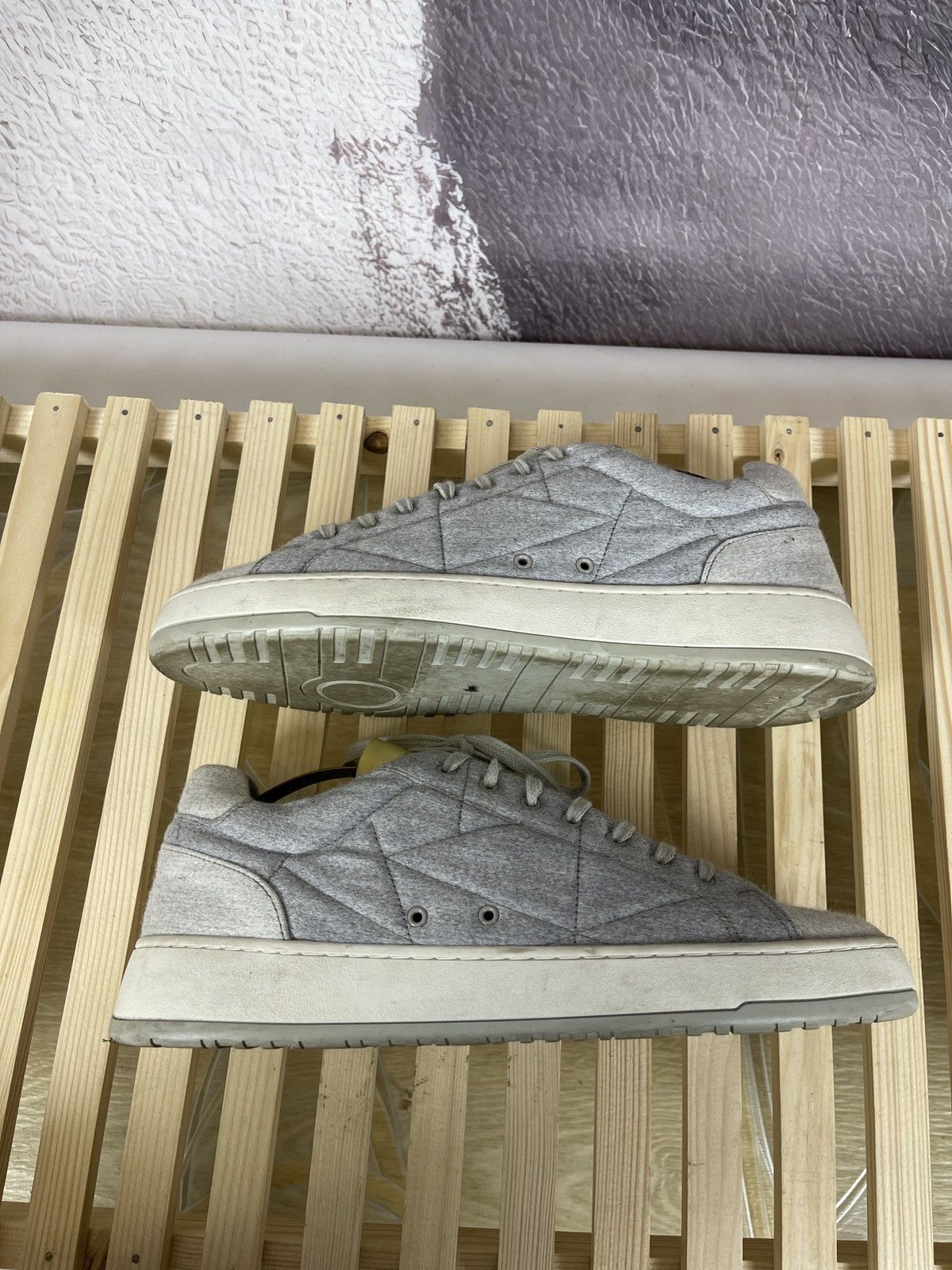Etq ETQ. Handmade in Portugal low-top sneakers in grey Size US 10 / EU 43 - 3 Thumbnail