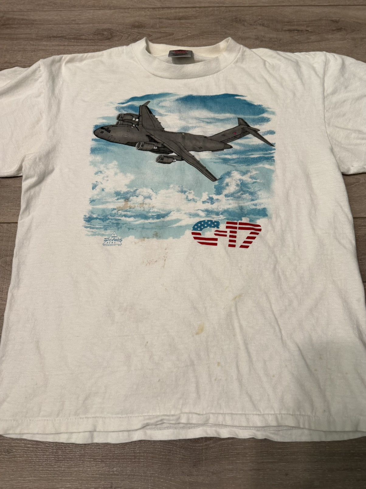 Vintage Vintage Plane Tee Size US L / EU 52-54 / 3 - 2 Thumbnail