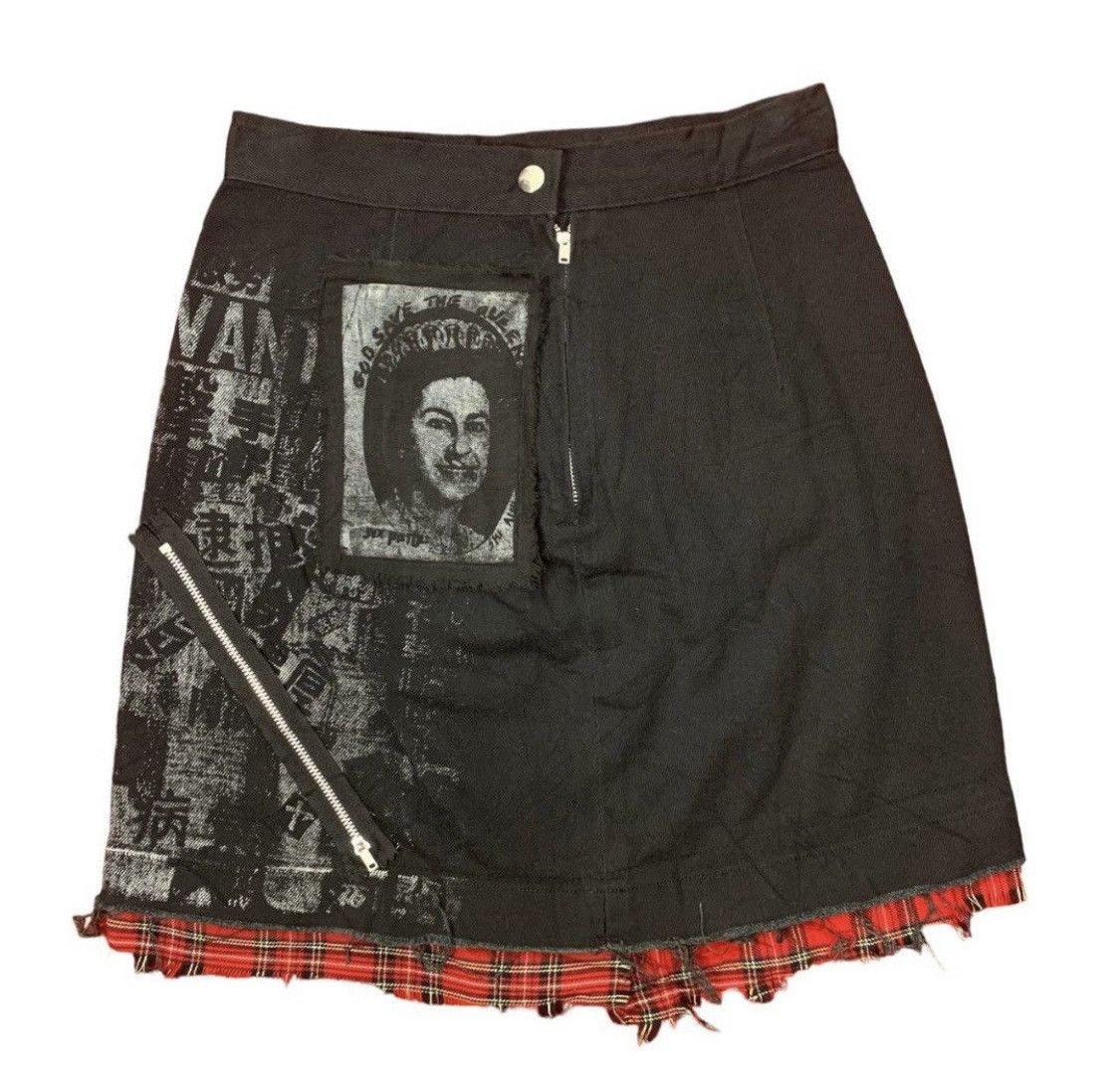 Japanese Brand × Seditionaries Japanese Brand Seditionaries God Save The Queen Mini Skirt Size 25" / US 0 / IT 36 - 1 Thumbnail