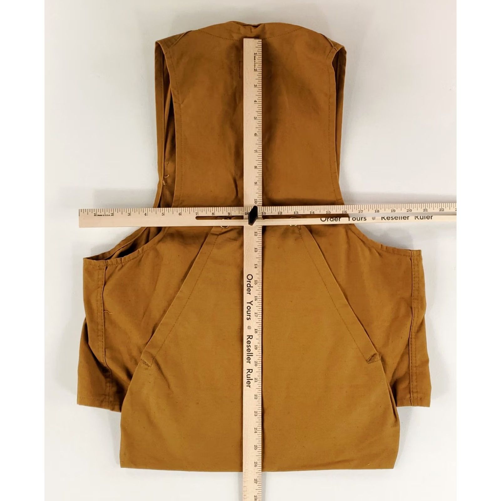 Vintage Winchester Trailblazer Vest Brown Mens M Shooting Hunting Canvas Cotton Vest M Mens Brown Size US M / EU 48-50 / 2 - 7 Thumbnail