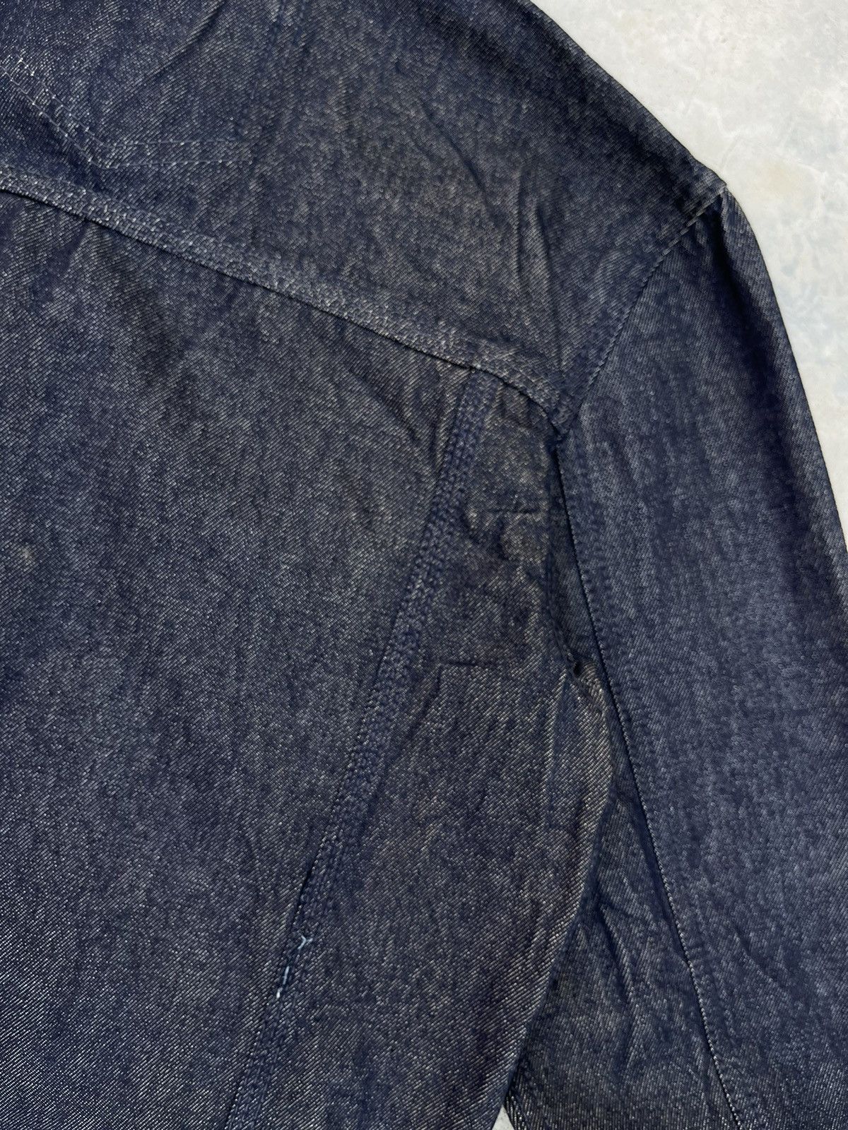 Quiksilver × Vintage VINTAGE RAW QUICKSILVER DENIM JACKET Size US XXS / EU 40 - 14 Thumbnail