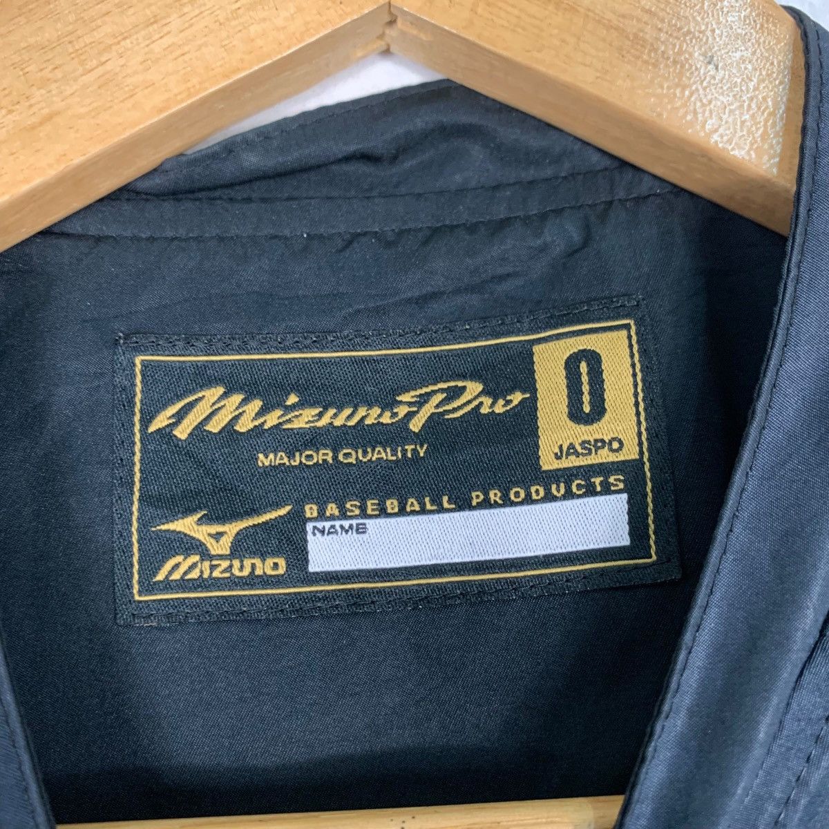 Mizuno MIZUNO Baseball Short Sleeve Black Jersey #1152-C53 Size US L / EU 52-54 / 3 - 12 Thumbnail