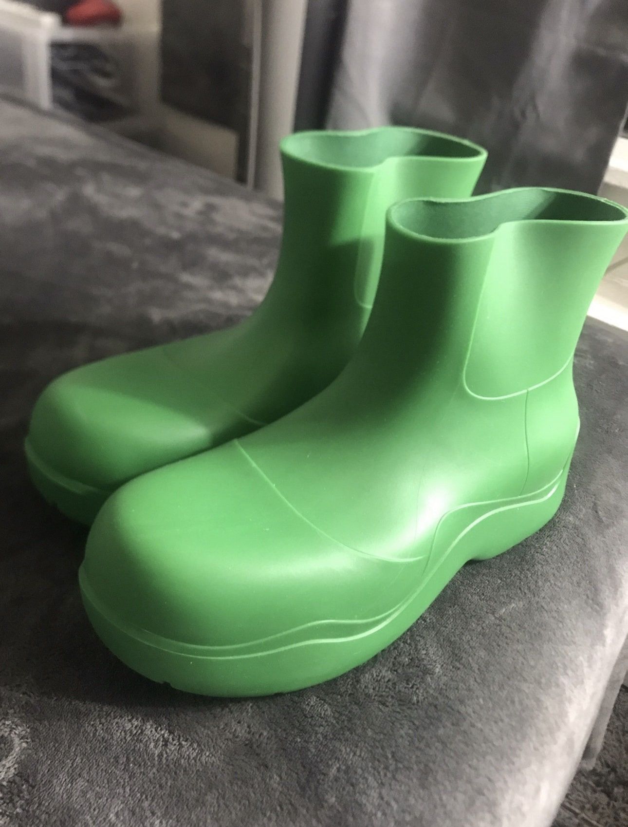 Bottega Veneta Bottega Puddle Boots Green Size US 12 / EU 45 - 3 Thumbnail