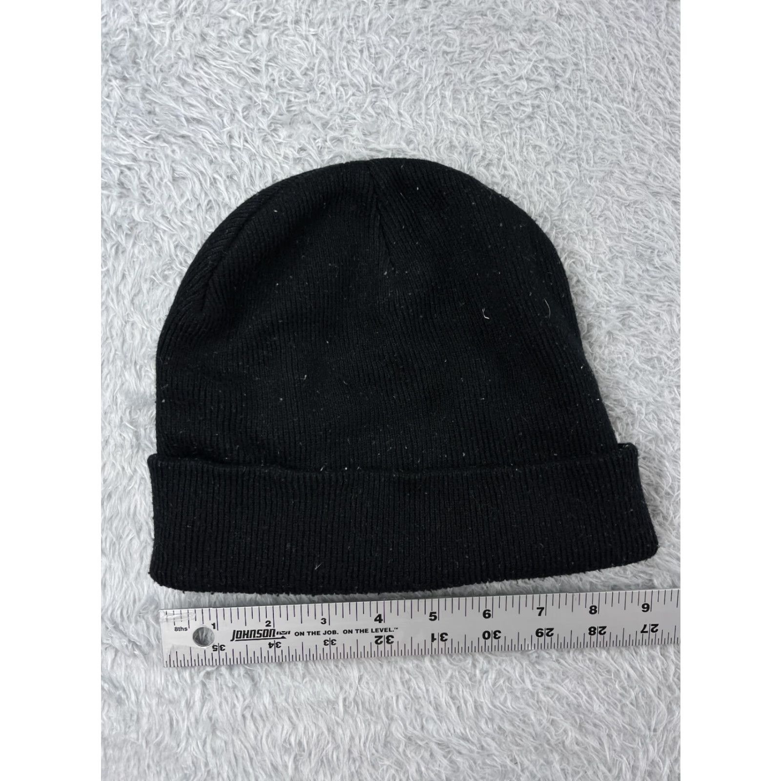 Vintage Rydell Beanie Embroidered Cars Adult One Size Black Knit 100% Acrylic Size ONE SIZE - 4 Thumbnail