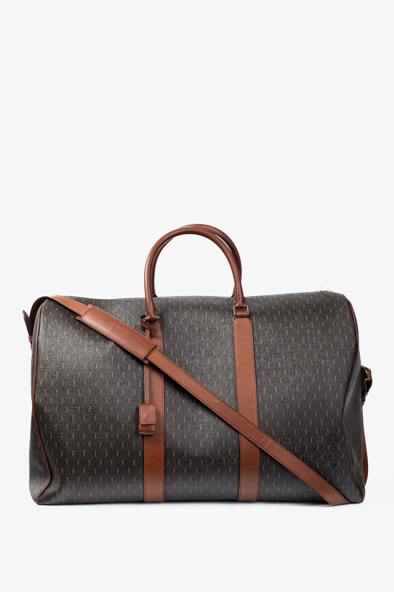 Saint Laurent Paris Saint Laurent Le Monogramme 72H Cassandre Canvas Duffle Size ONE SIZE - 1 Thumbnail
