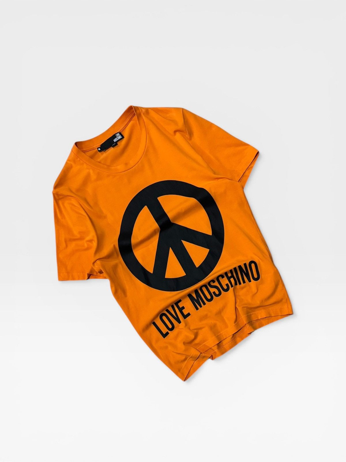 Moschino Love Moschino Peace Logo T-Shirt Size US M / EU 48-50 / 2 - 5 Thumbnail