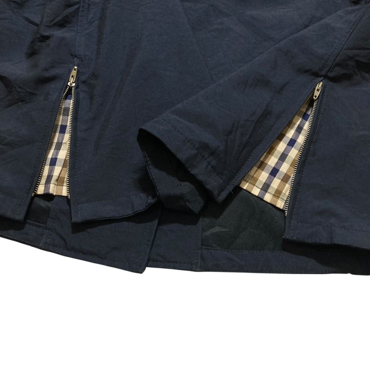 Aquascutum AQUASCUTUM - Vintage Napoleon Navy Jacket Made In Italy Size US XL / EU 56 / 4 - 4 Thumbnail