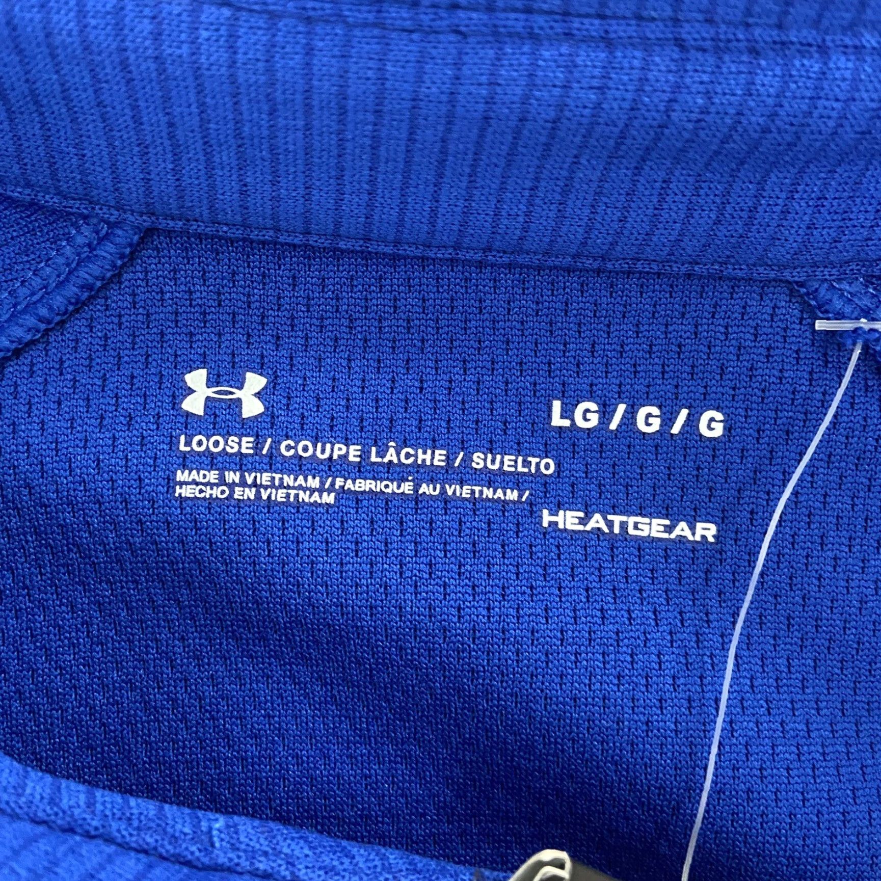 Under Armour Under Armour Ripken Blue Polo Shirt The Experience Men’s Large Golf Athletic Sports Performance New Size US L / EU 52-54 / 3 - 7 Thumbnail