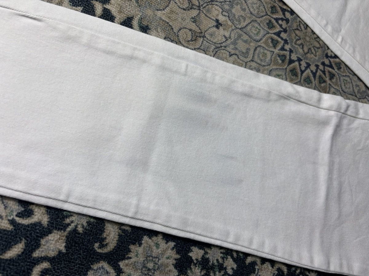 Jean Charles De Castelbajac Castelbajac white denim pant Size 30" / US 8 / IT 44 - 13 Thumbnail