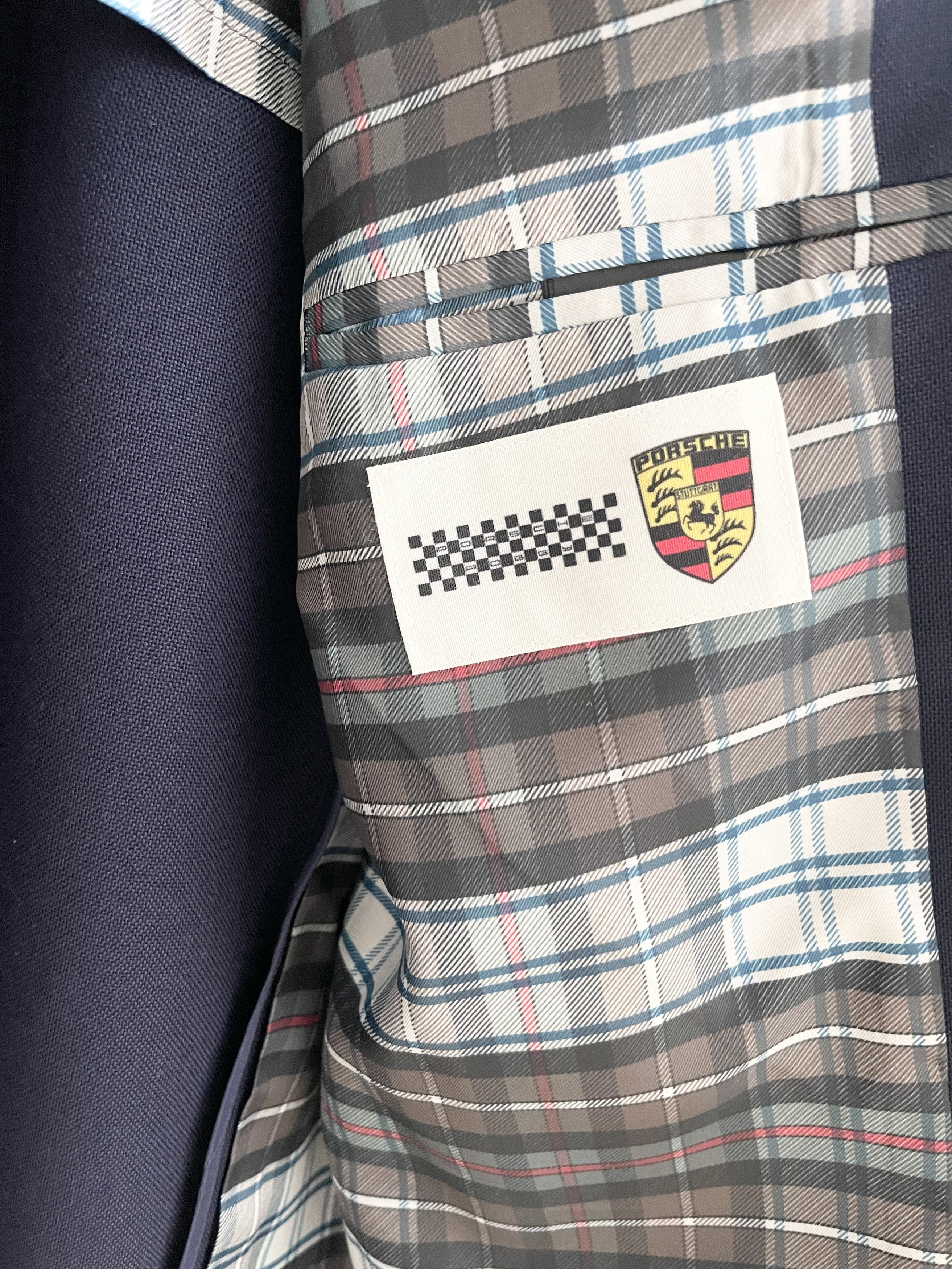 Japanese Brand SUPER RARE! PORSCHE × POGGY 911 Japan Exclusive Blazer Size 42R - 8 Thumbnail