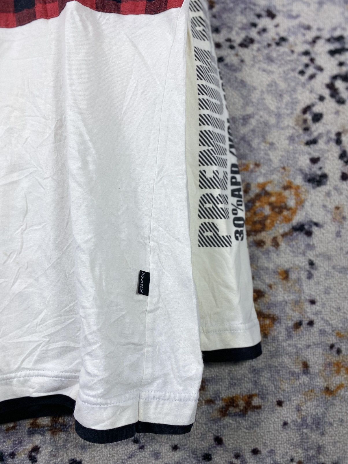 Japanese Brand × Vintage STENCIL B-ONE-SOUL PROJECTS Y2K DOUBLE LAYER LONG SLEEVE Size US L / EU 52-54 / 3 - 3 Thumbnail