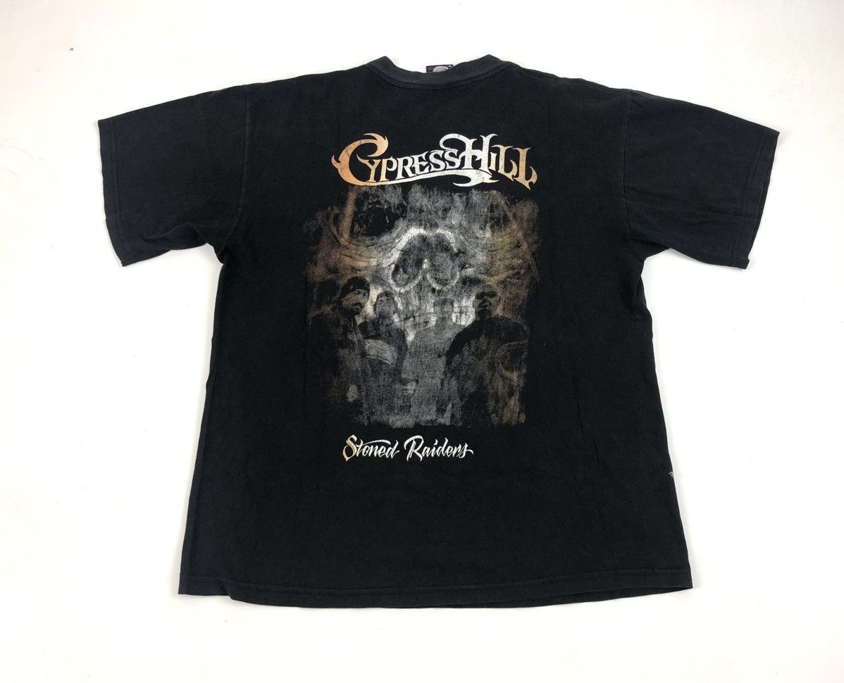 Vintage Vintage cypress Hill stoned riders doble print XL RAP TEE Size US XL / EU 56 / 4 - 3 Thumbnail