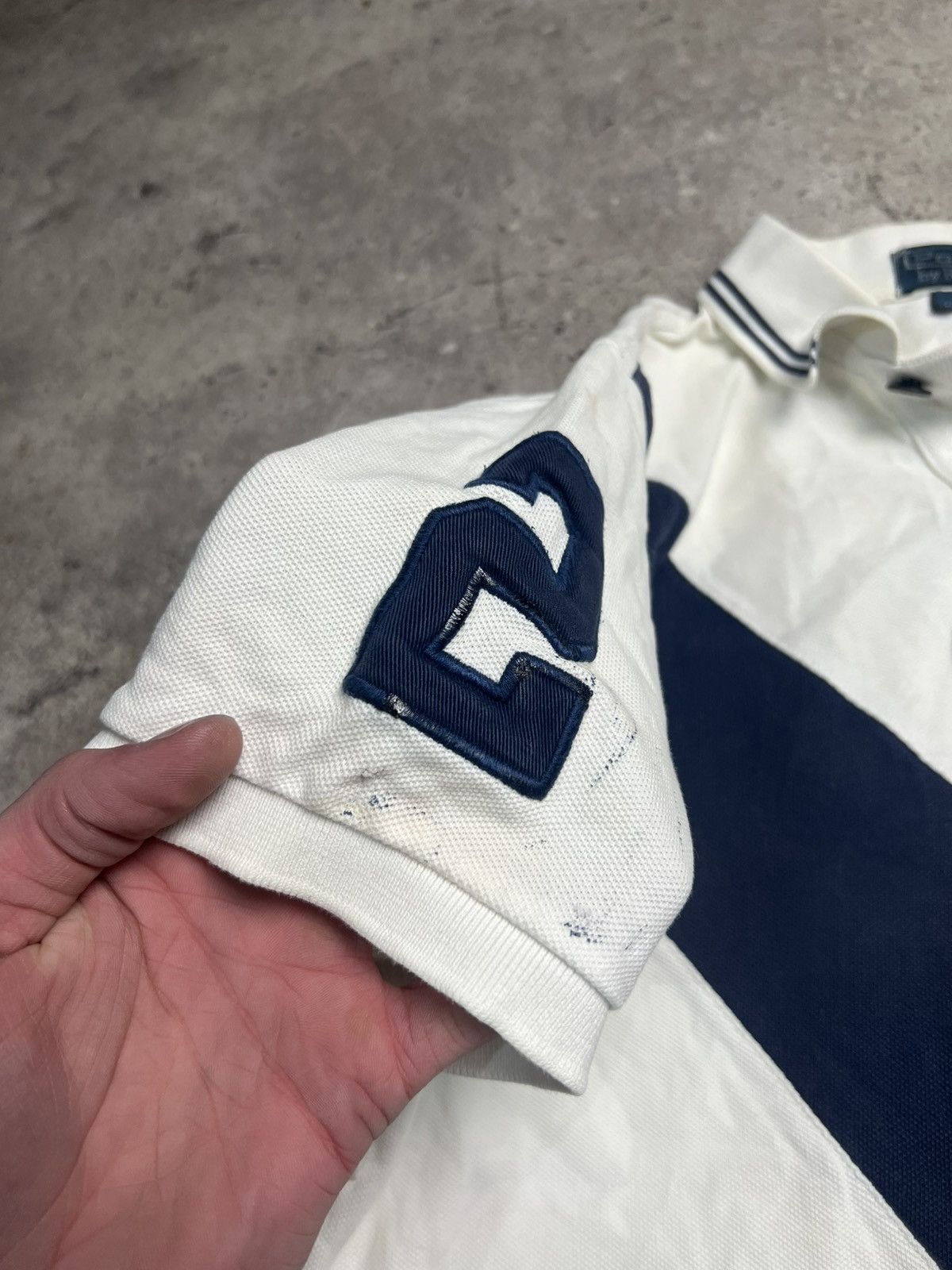 Polo Ralph Lauren 🔥Offers🔥Polo Ralph Lauren Tee Big Logo Hype Rare Streetwear Size US M / EU 48-50 / 2 - 5 Thumbnail