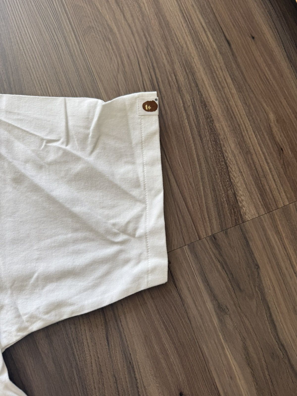 Bape BAPE A Bathing Ape Baby Milo White Tee 3XL Blue Camo Logo Size US XXL / EU 58 / 5 - 3 Thumbnail