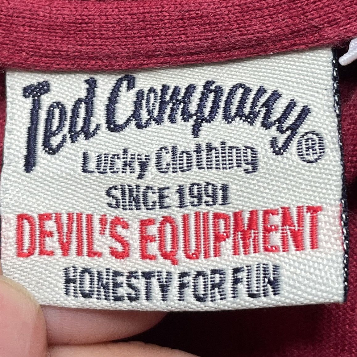Vintage Vintage Japanese Brand Ted Company t-shirt 1990s Size US M / EU 48-50 / 2 - 11 Thumbnail
