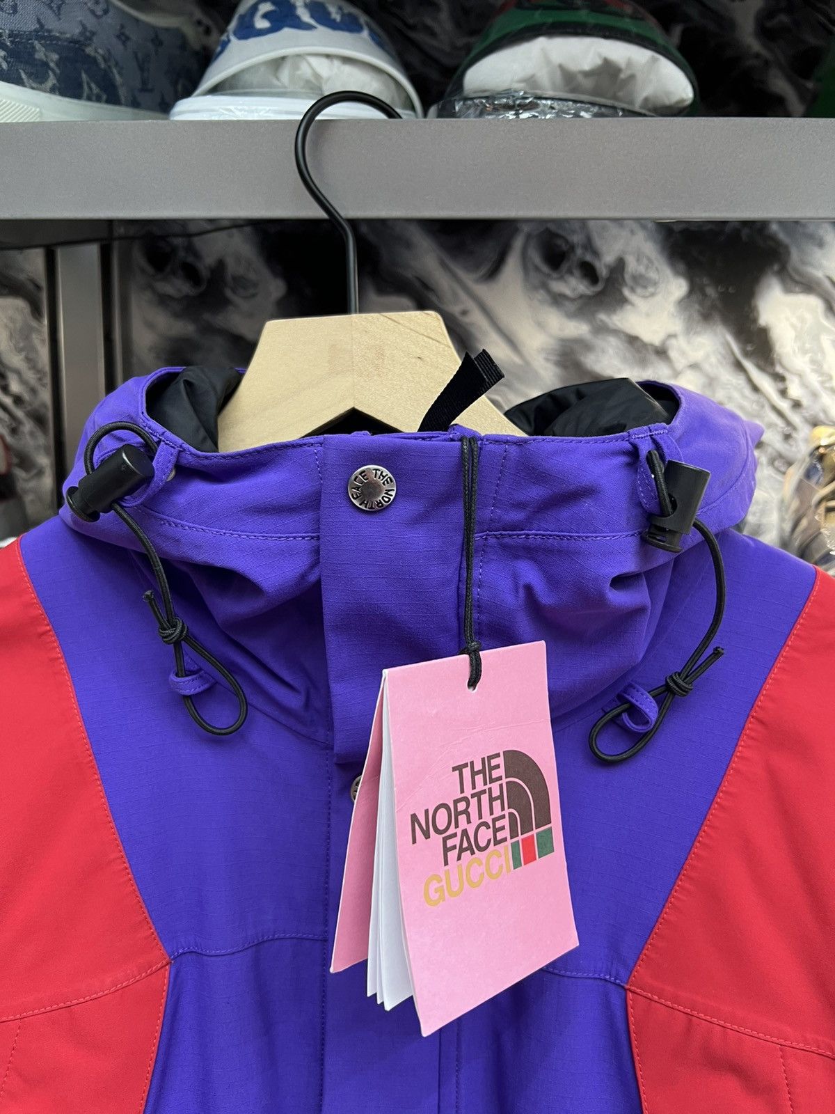 Gucci Gucci x Northface Red/Purple Windbreaker Size US M / EU 48-50 / 2 - 12 Thumbnail