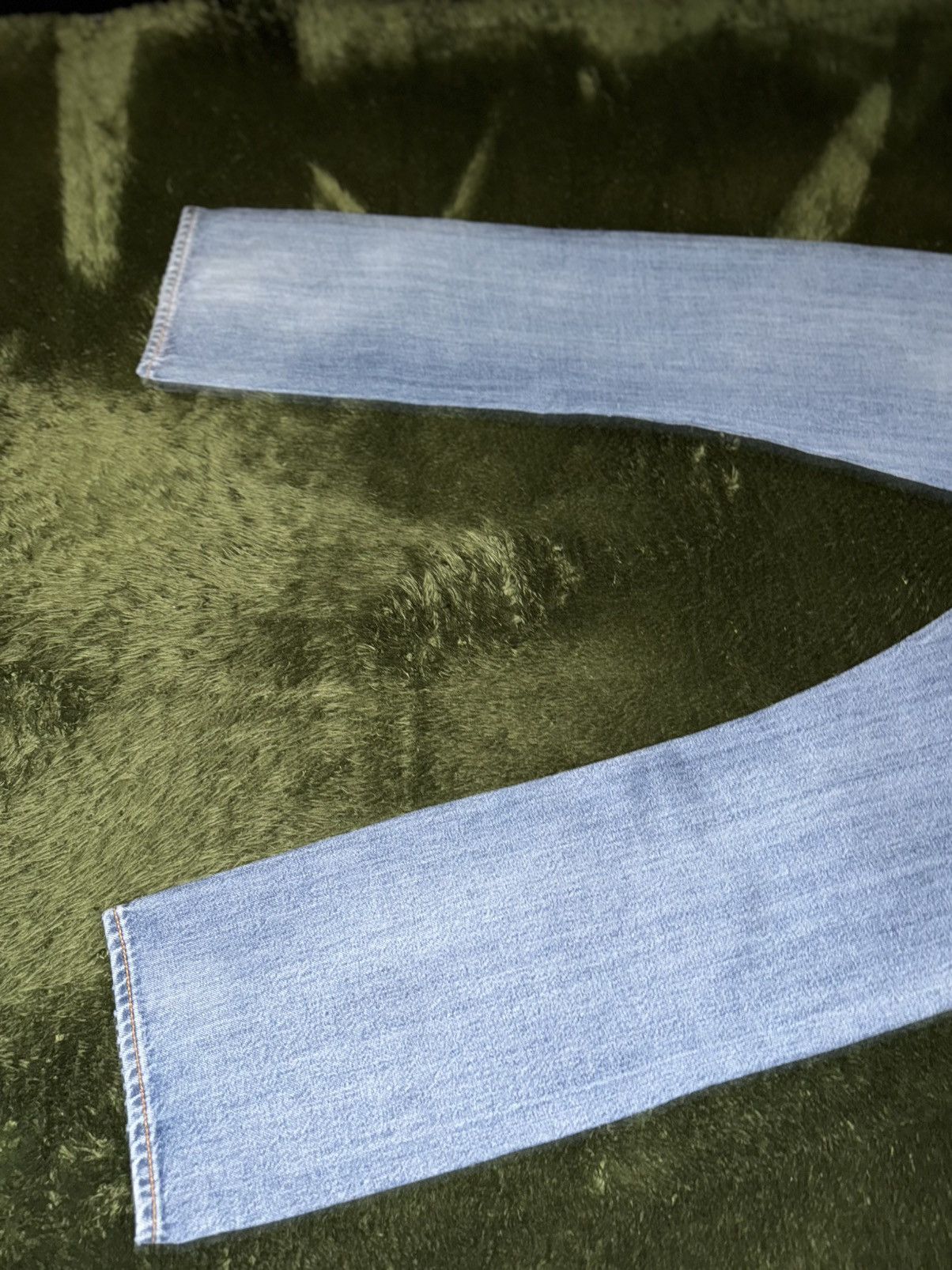 Levi's [W32/L32] Levi’s 501 Leather Label Denim Pants Light Indigo Size US 32 / EU 48 - 11 Thumbnail