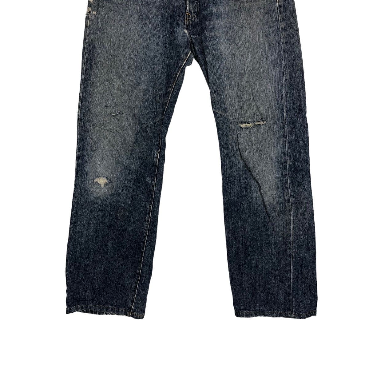 Levi's 🔥90’s VINTAGE LEVI’S ORIGINAL 501 STRAIGHT CUT DISTRESSED Size US 30 / EU 46 - 9 Thumbnail
