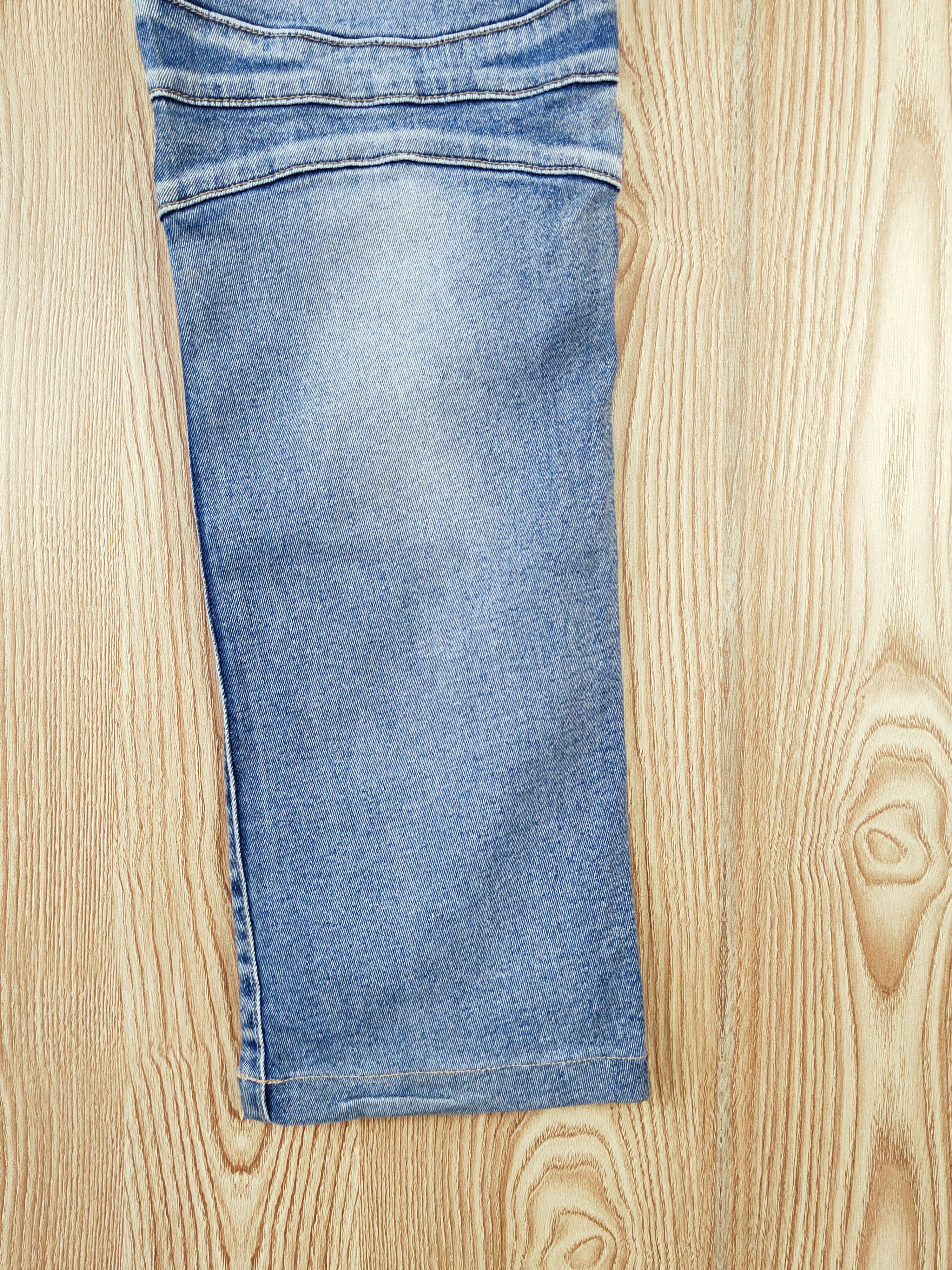 In The Attic In the attic Distressed Ripped bikers denim Jeans #W491 Size 33" - 12 Thumbnail
