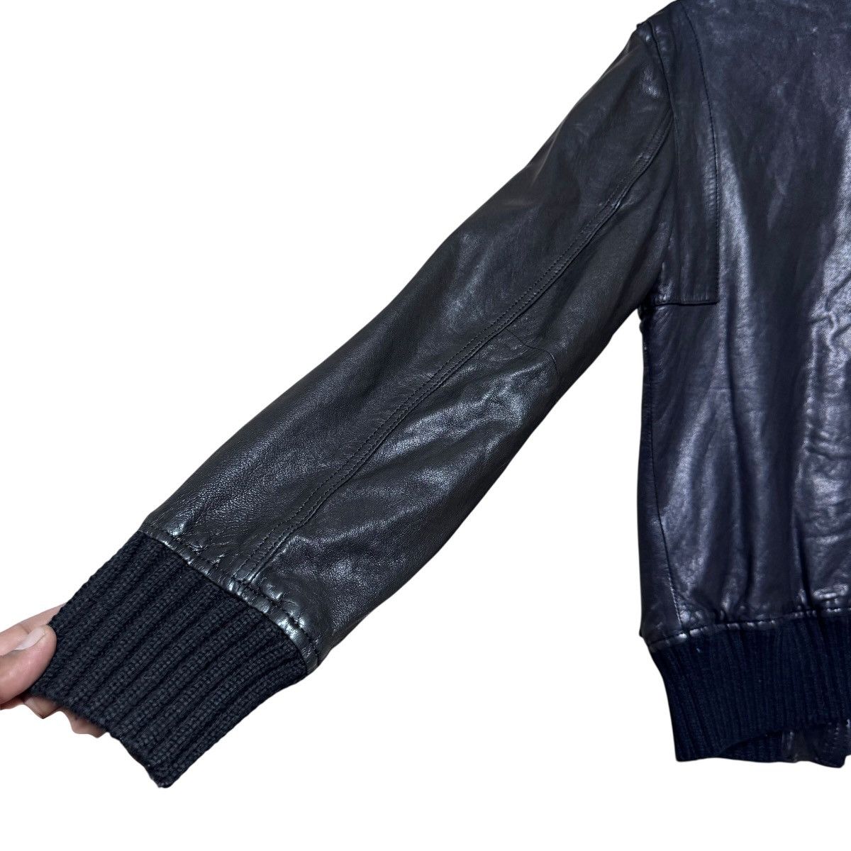 Dolce & Gabbana Vintage Dolce & Gabbana Black Leather Jacket Multipocket Size US M / EU 48-50 / 2 - 10 Thumbnail