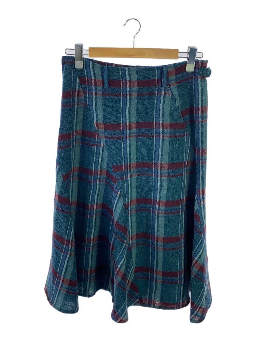 Y's × Yohji Yamamoto Reconstructed Plaid Wool Skirt Size 30" / US 8 / IT 44 - 1 Thumbnail