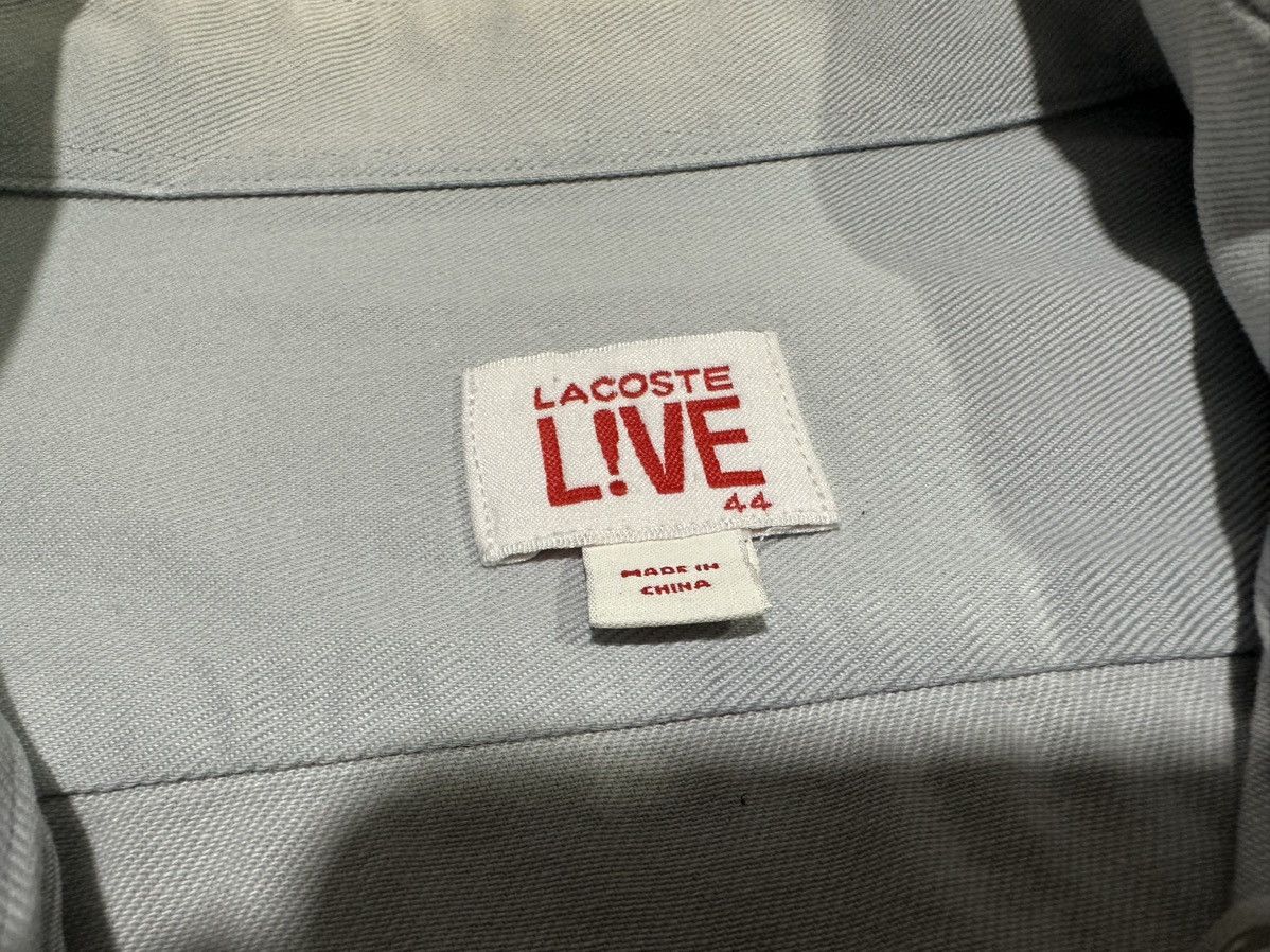 Lacoste 🔥Lacoste Snap Button Shirt Long Sleeve Size US XL / EU 56 / 4 - 7 Thumbnail