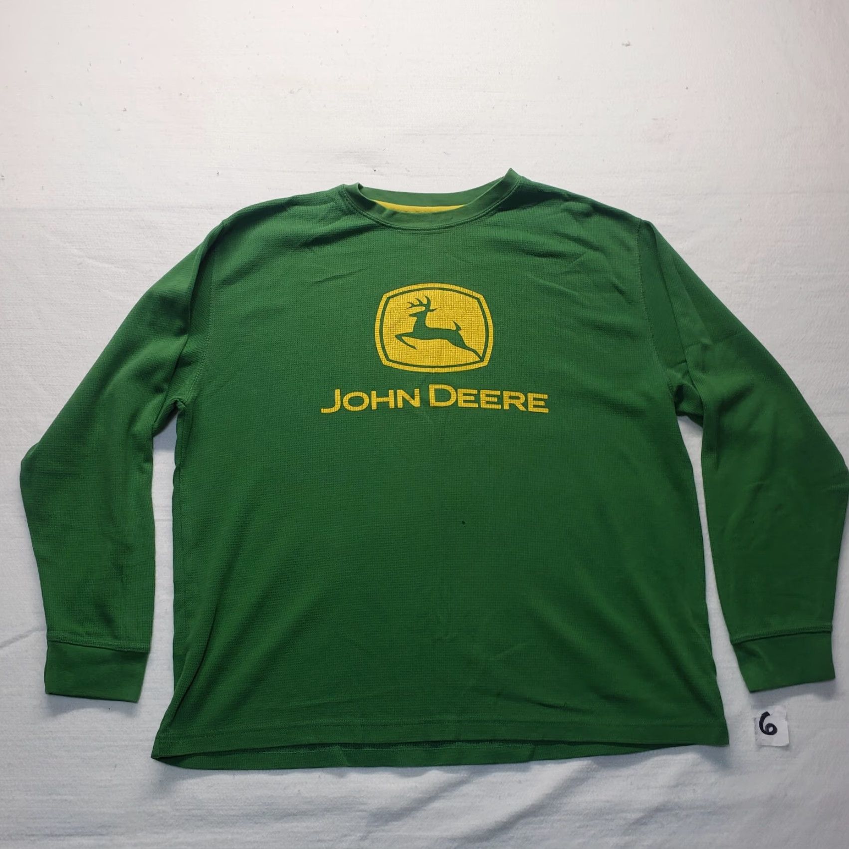John Deere John Deere Sweater Pullover Long Sleeve Adult Men's XL Brown Farm Animals Size US XL / EU 56 / 4 - 2 Thumbnail