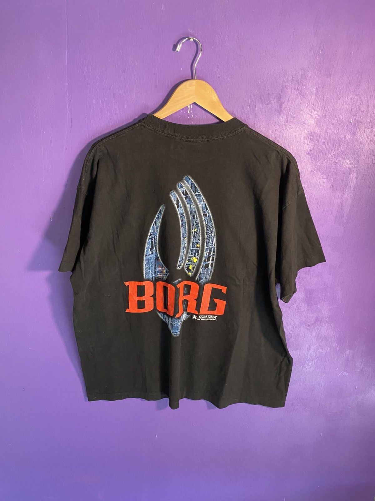 Other Vintage 1996 Star Trek Cyborg movie t-shirt Size US XL / EU 56 / 4 - 2 Thumbnail