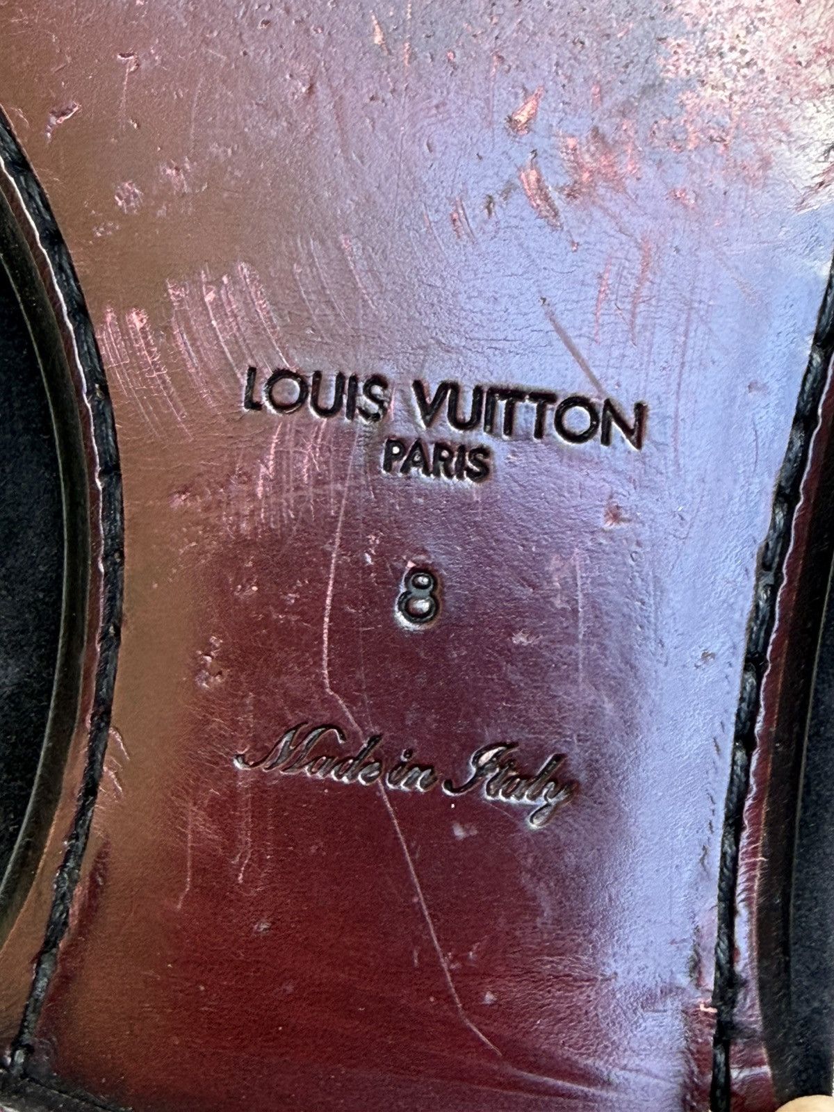Louis Vuitton Louis vuitton loaffers HAND PEACE LOGO EMBROIDERY Size US 8 / EU 41 - 3 Thumbnail