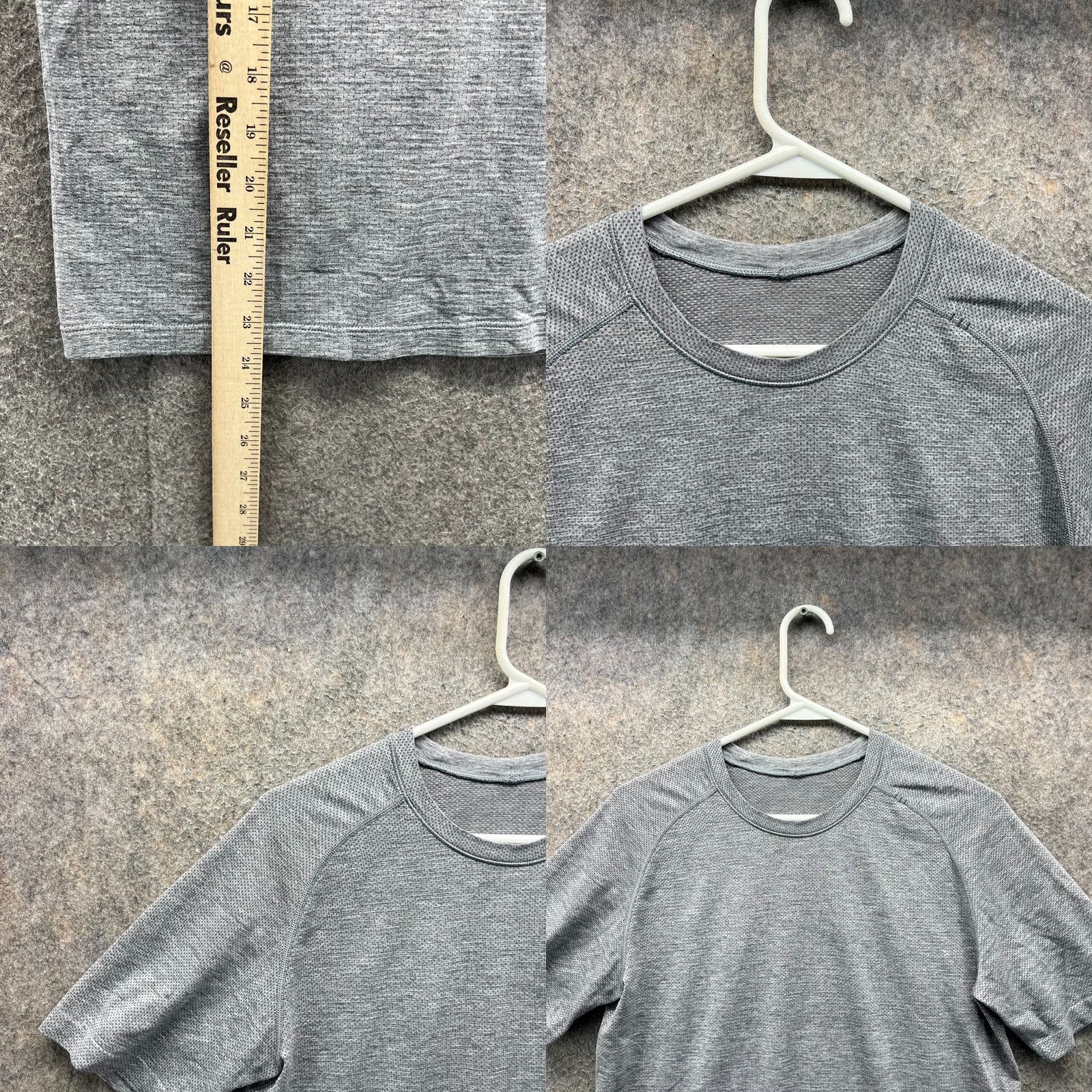 Lululemon Lululemon Shirt Womens 8 Gray Crewneck Swiftly Tech Athletic Training Tee Shirt Women 8 Gray Crew Neck Short Sleeve Nike? Size M / US 6-8 / IT 42-44 - 8 Thumbnail
