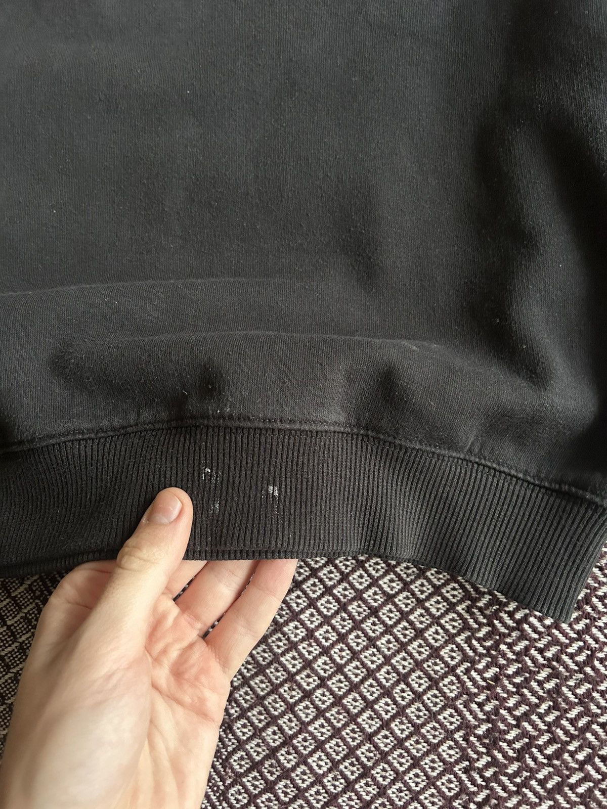 Vintage Vintage Y2K Nike Swoosh Big Logo Black Sweatshirt Boxy Fit Size US L / EU 52-54 / 3 - 3 Thumbnail