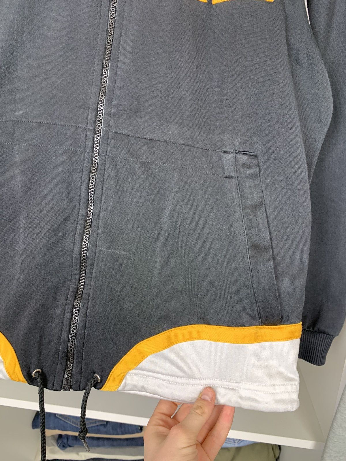Vintage Vintage Nike Big Logo Zip Hoodie Size US XS / EU 42 / 0 - 13 Thumbnail