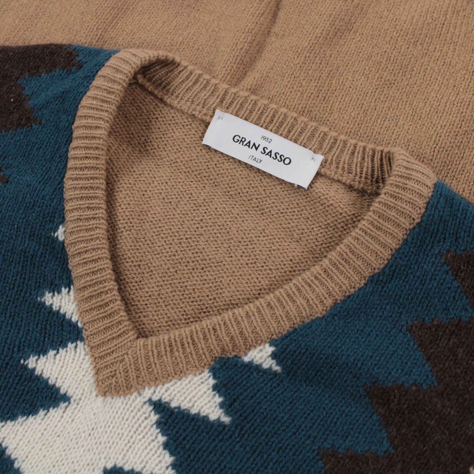 Gran Sasso Gran Sasso Sweater Size US M in Brown Size US M / EU 48-50 / 2 - 1 Thumbnail