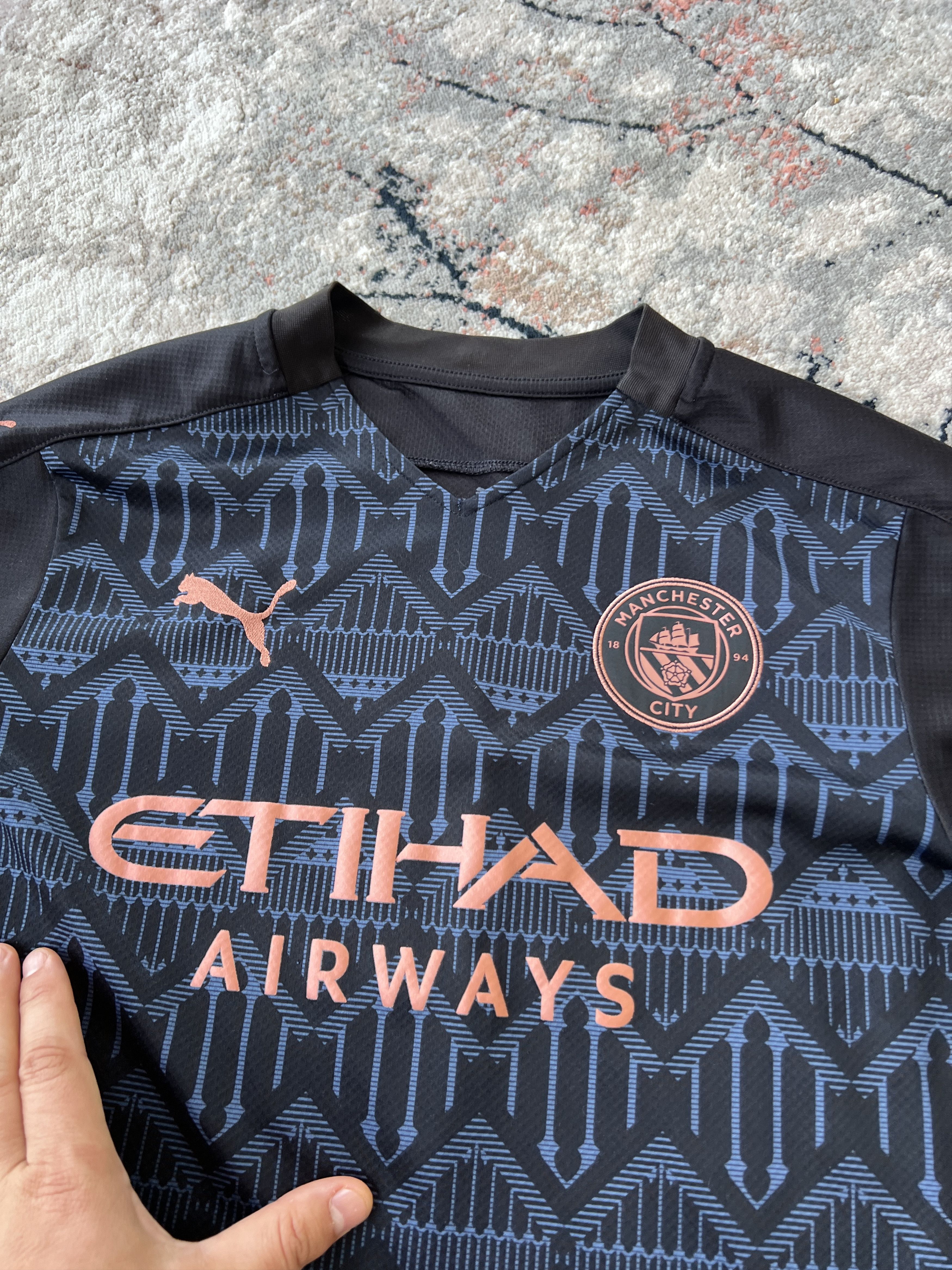Puma Puma Manchester City Football Jersey Size US S / EU 44-46 / 1 - 2 Thumbnail