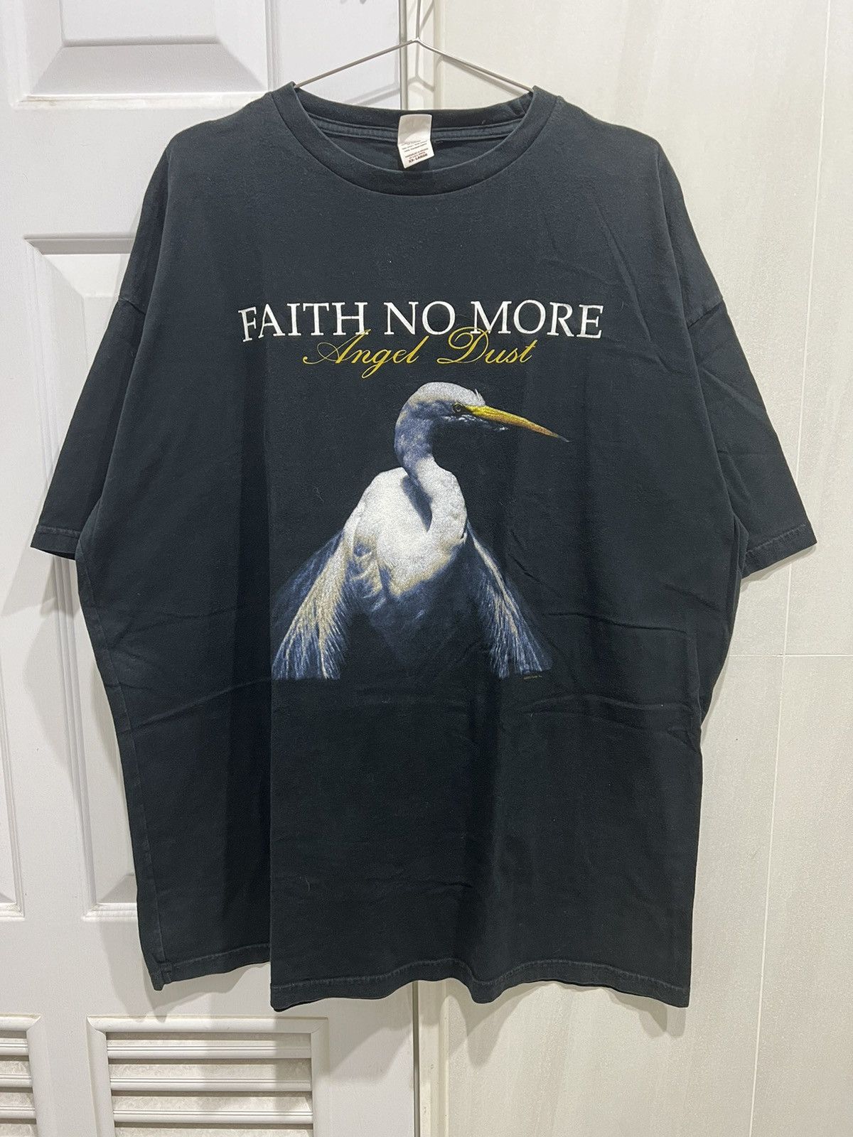 Band Tees × Vintage Vintage Y2K Faith No More Angel Dust Promo Tee 2XL Faded Size US XXL / EU 58 / 5 - 1 Thumbnail