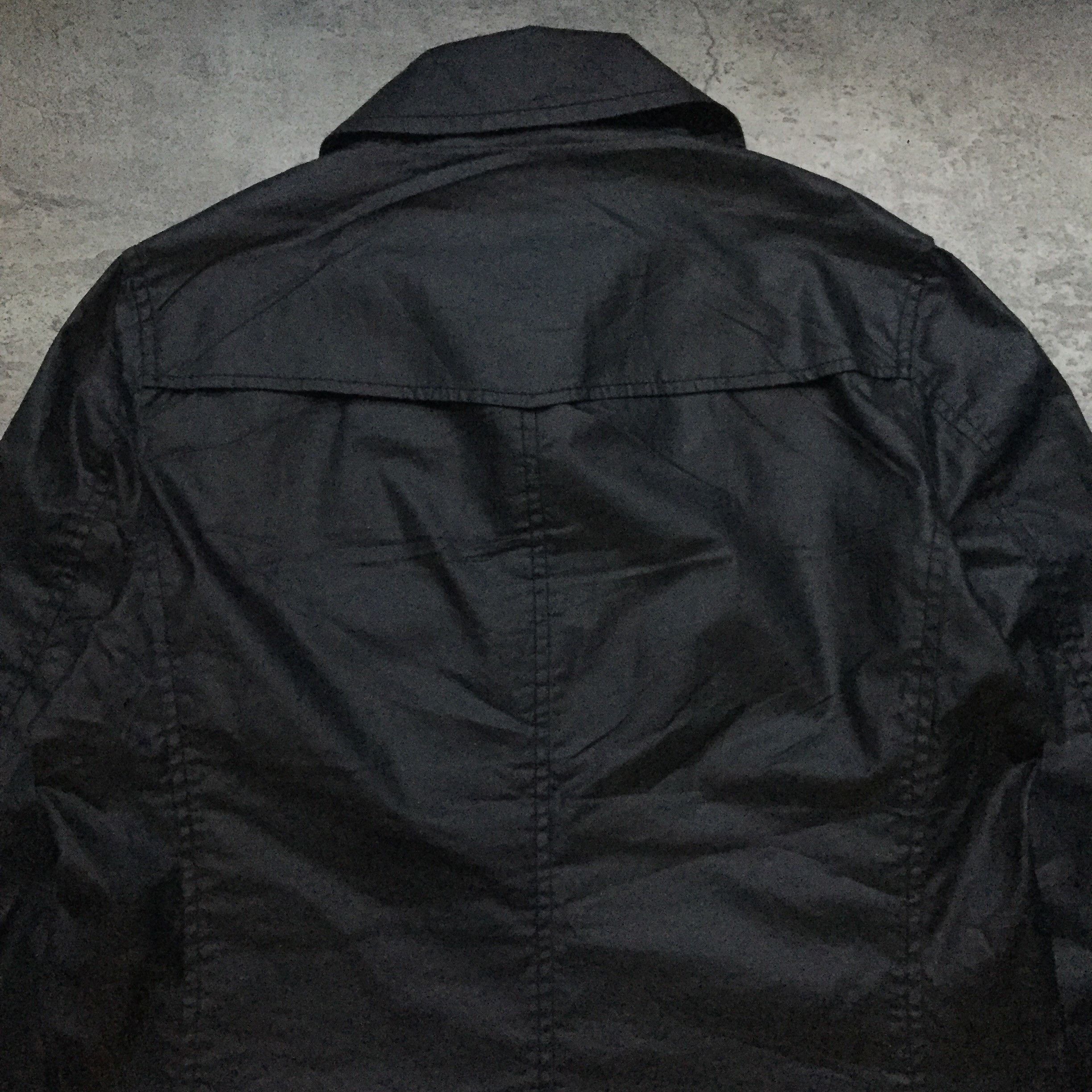 291295=Homme 291295 Double Breasted Multi Pocket Zipper Coated Jacket Size US M / EU 48-50 / 2 - 8 Thumbnail