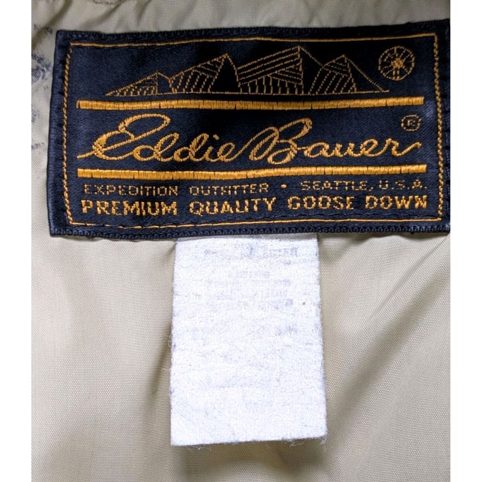 Eddie Bauer VINTAGE Eddie Bauer Jacket Blizzard Proof Down USA Seattle Blue Large Hooded Puffer Jacket Mens Size US M / EU 48-50 / 2 - 6 Thumbnail