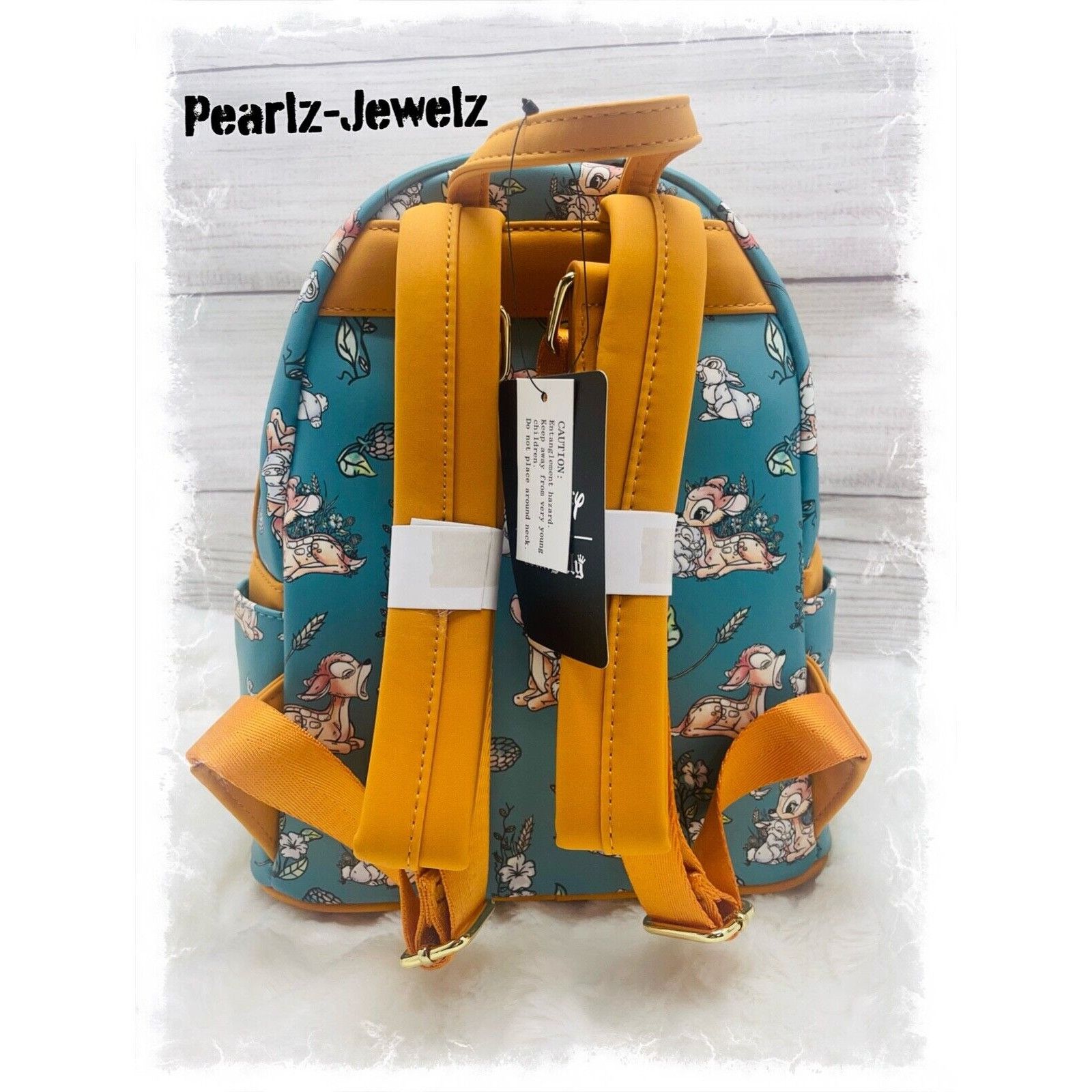 Loungefly Bambi Thumper Forest Floral Allover AOP Mini Backp