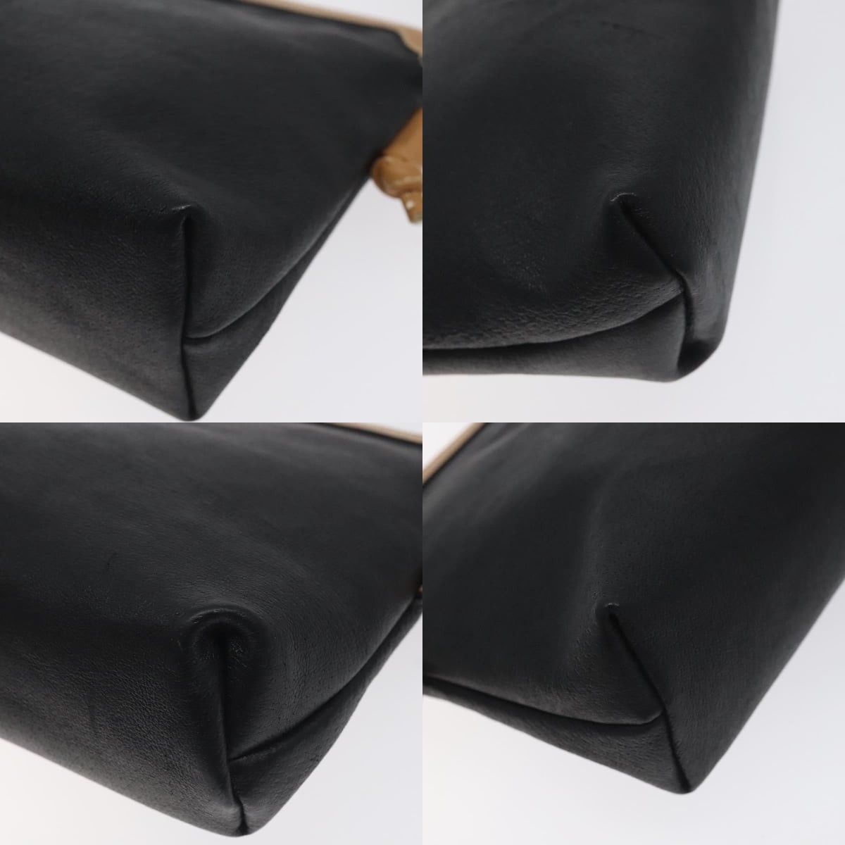 Gucci GUCCI Shoulder Bag Leather Black Size ONE SIZE - 10 Thumbnail