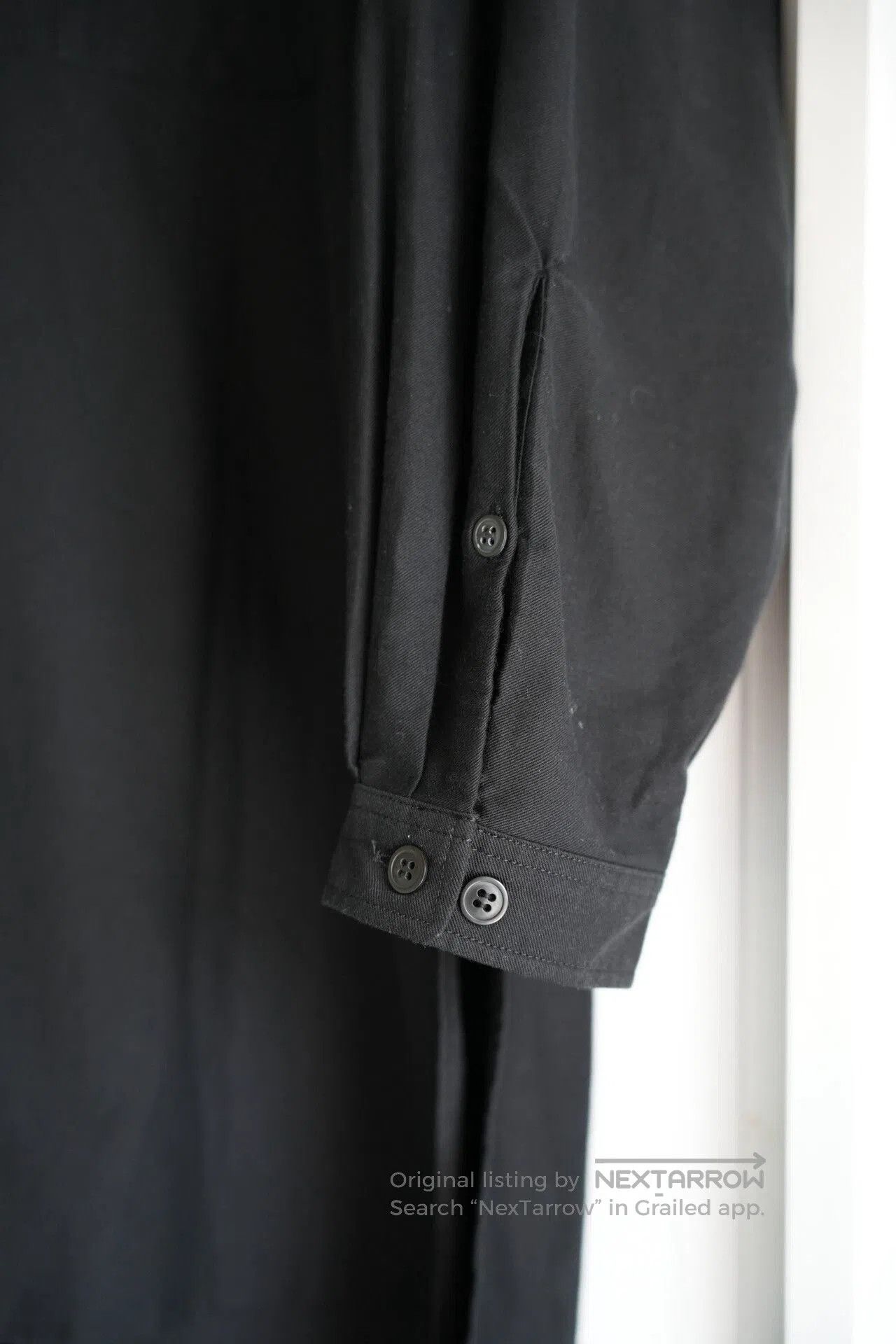Yohji Yamamoto Yohji Yamamoto Signature Printed Work Shirt. Size US M / EU 48-50 / 2 - 5 Thumbnail
