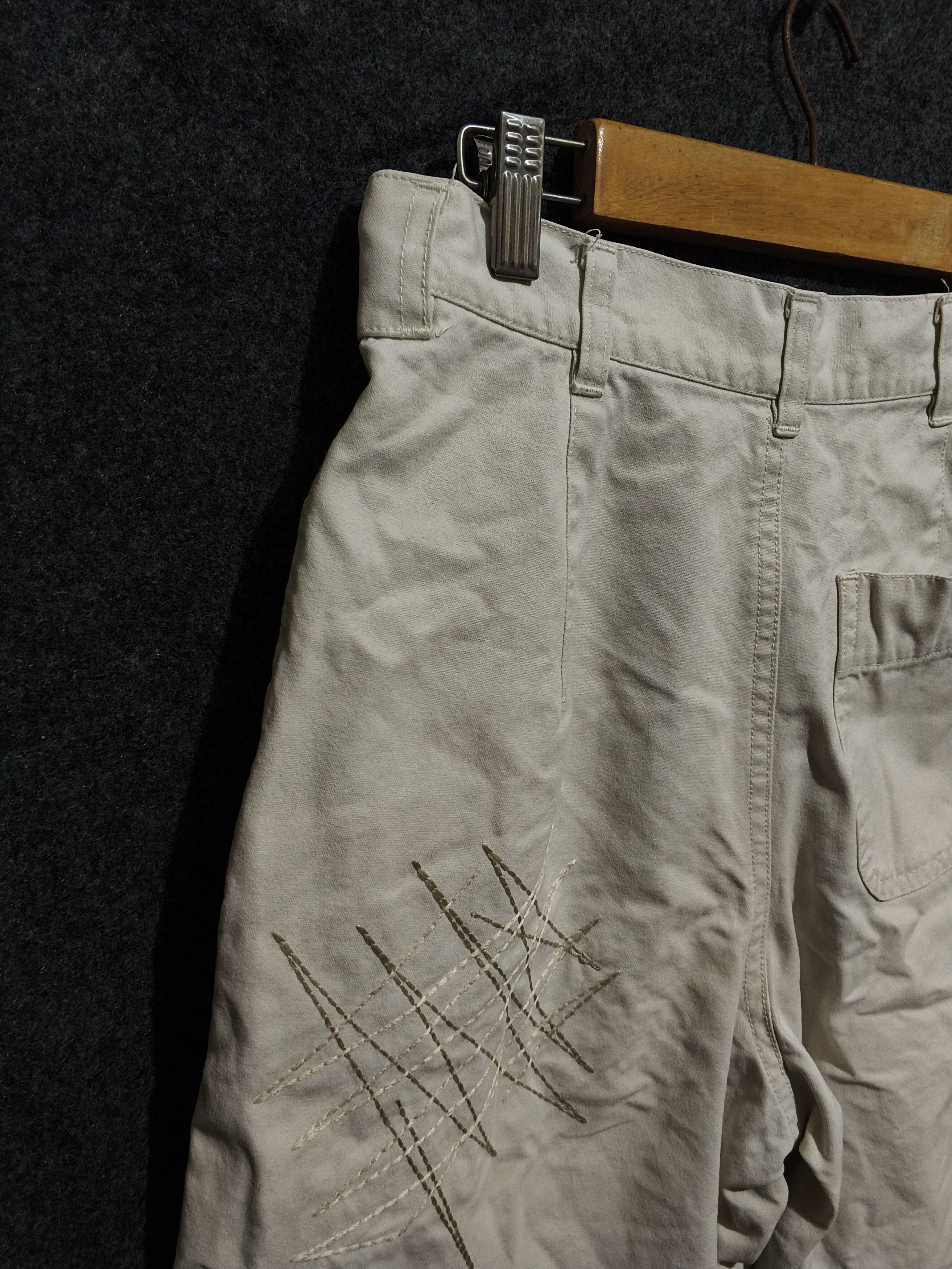 Issey Miyake 💥Japanese Designer Issey Miyake short pants Size 28" / US 6 / IT 42 - 7 Thumbnail