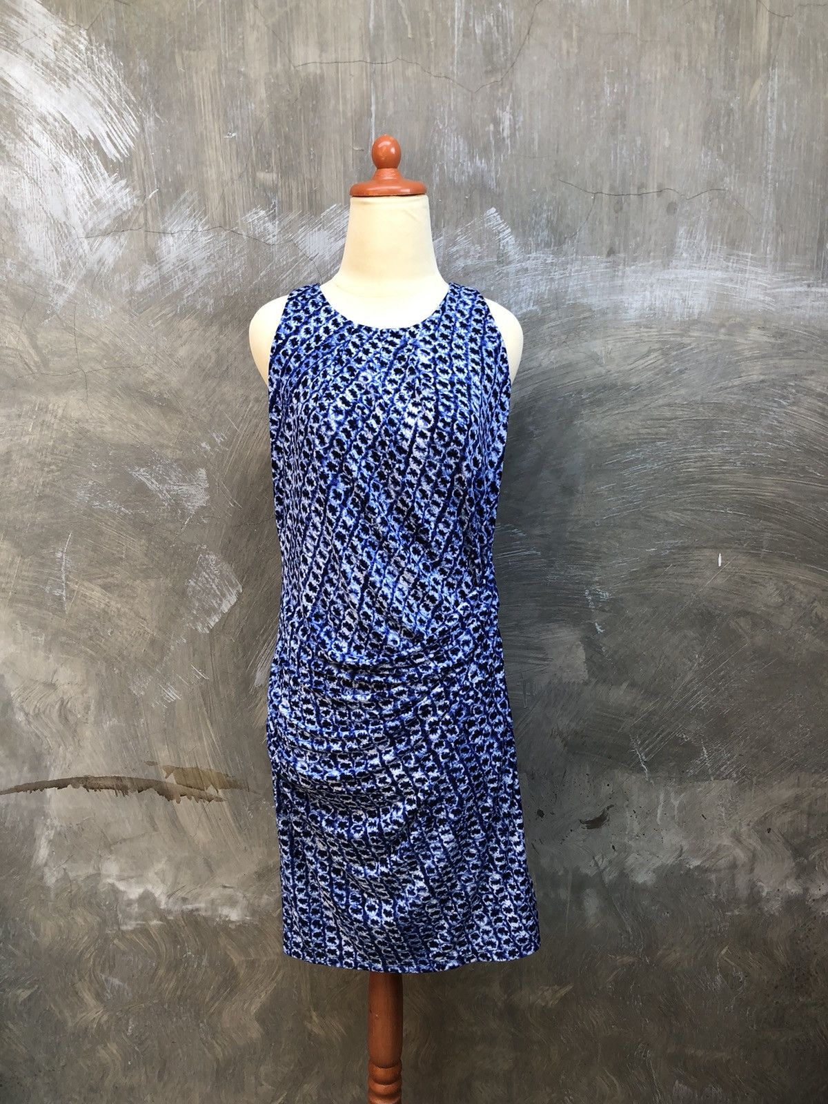 Michael Kors Michael Kors Midi Blue Dress Size S / US 4 / IT 40 - 1 Thumbnail