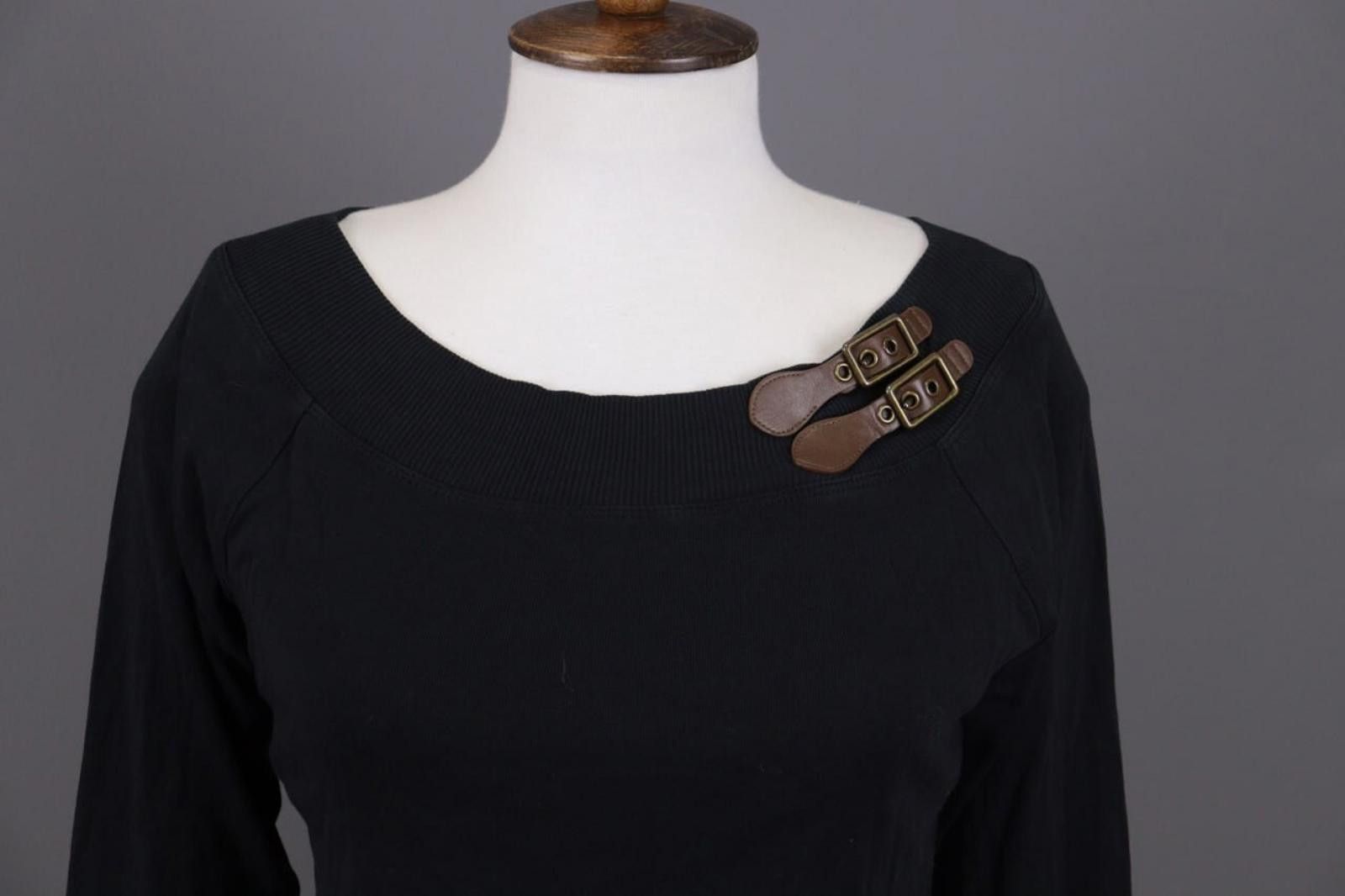 Lauren Ralph Lauren Lauren Ralph Lauren Black Cotton Sweater Size M Size M / US 6-8 / IT 42-44 - 5 Thumbnail