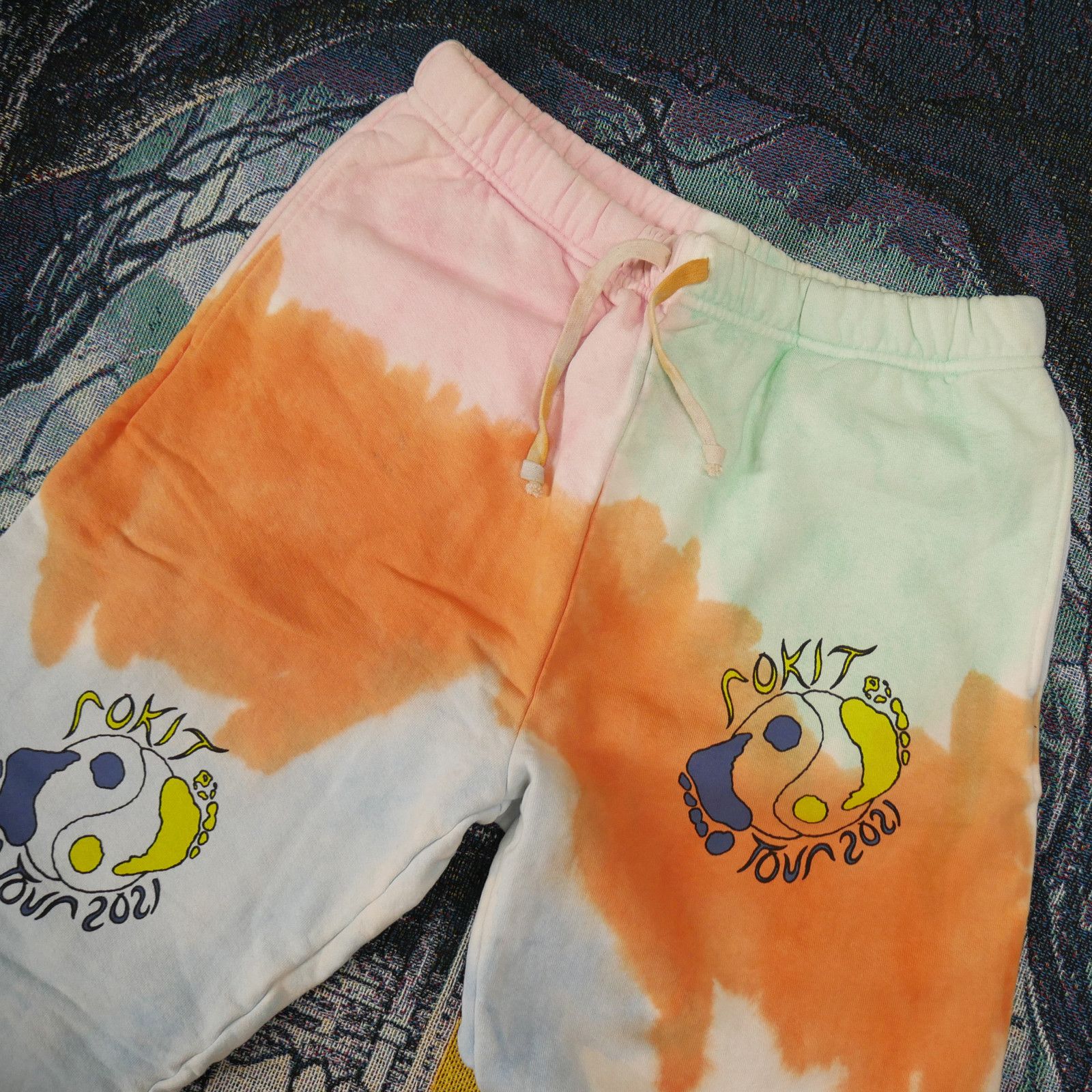 Rokit ROKIT House of Tomorrow Tie Dye Sweatpants Size XXL Size US 41 - 2 Thumbnail