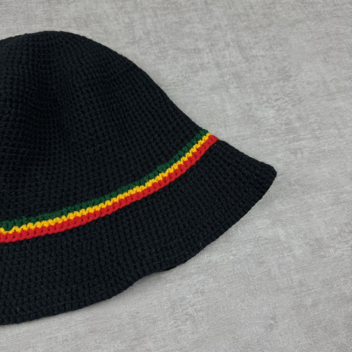 Other Black Knitted Bucket Hat Size ONE SIZE - 2 Thumbnail