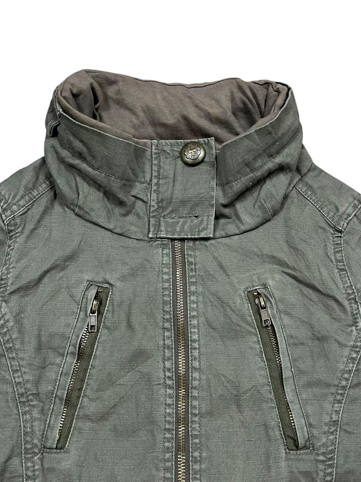 Japanese Brand Bono Jacket Military Back Number Size US S / EU 44-46 / 1 - 2 Thumbnail