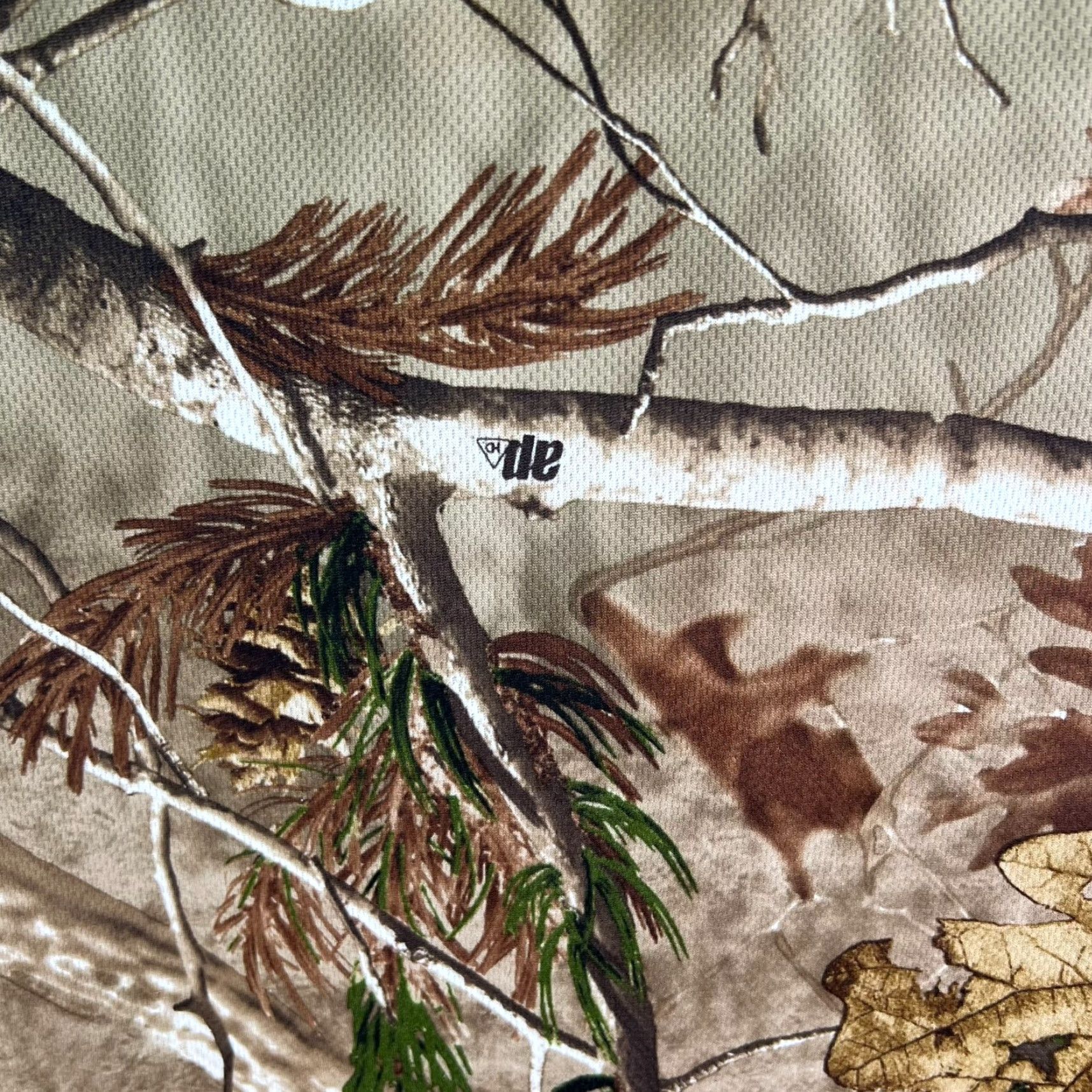 Realtree Realtree Real Tree AP Camo Shirt Mens L Adult Large Camouflage Multicolor Short Sleeve Crew Neck Logo Knit Polyester Spandex All Seasons Regular Size US L / EU 52-54 / 3 - 4 Thumbnail