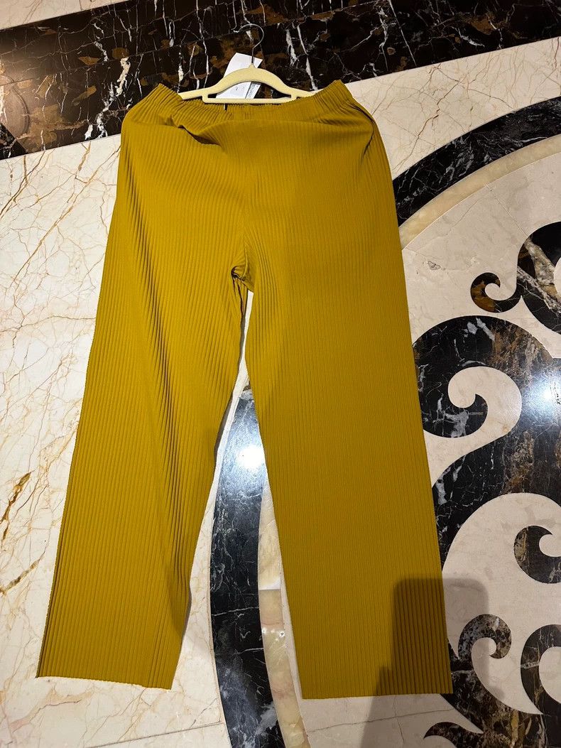 Issey Miyake issey miyake size:one size yellow pants 2505-Nextarrow Size US 26 / EU 42 - 4 Thumbnail
