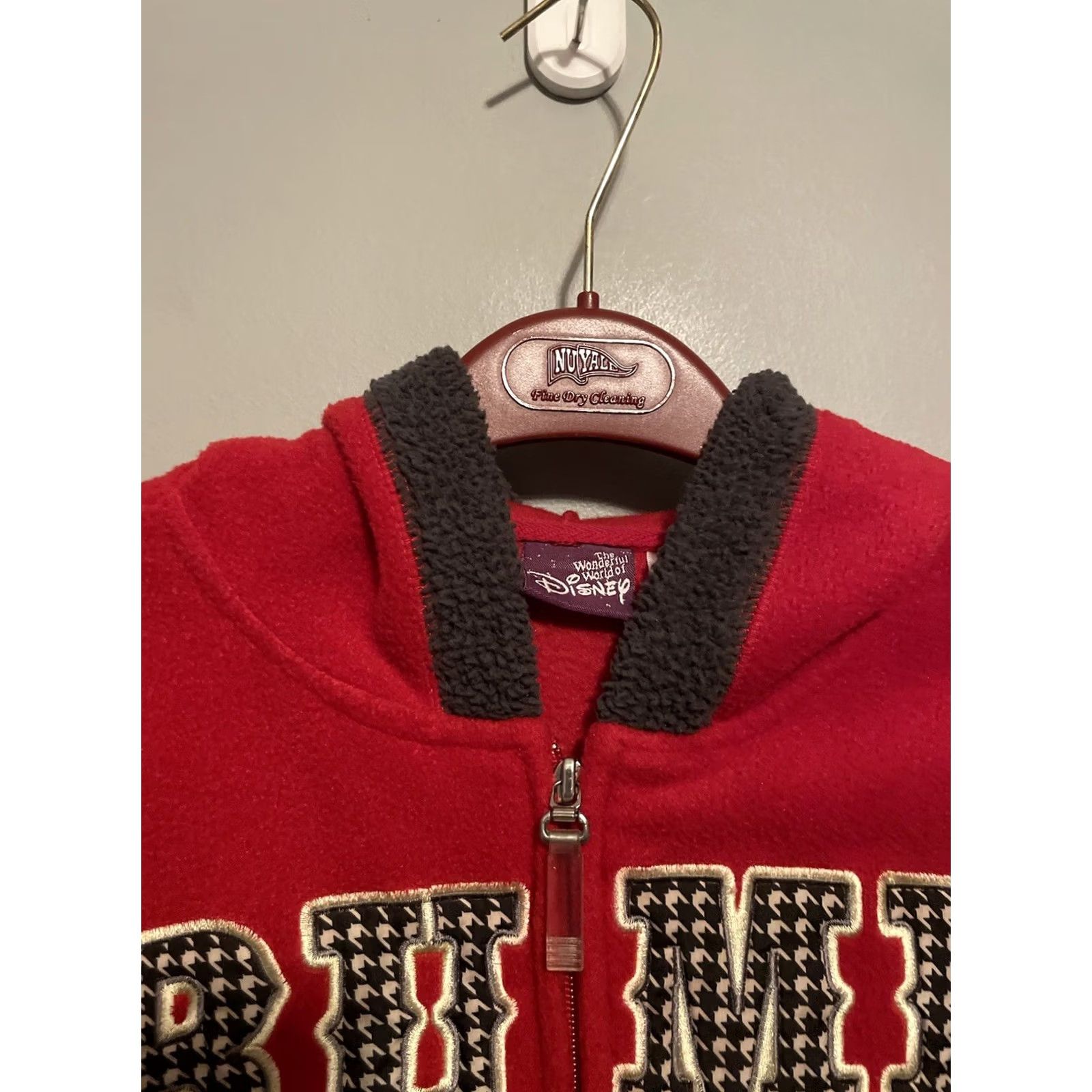 Disney VINTAGE Disney Grumpy Hoodie Zip Up Red White Fleece Women XL Hooded 90s Cartoon B269 Size XL / US 12-14 / IT 48-50 - 2 Thumbnail